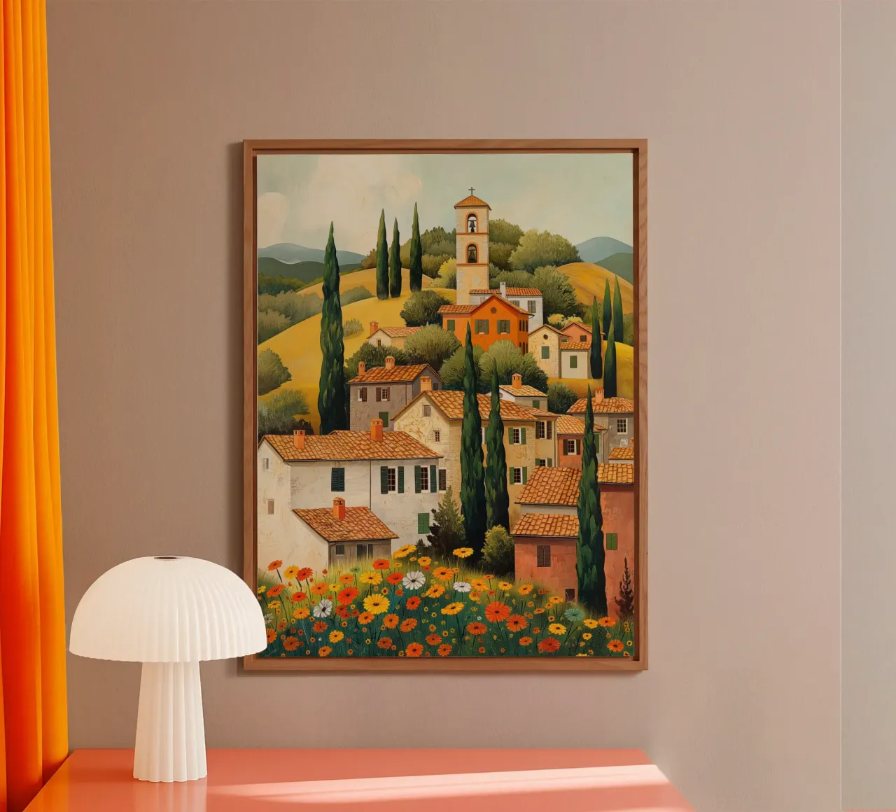 Toscane Italië alluminio dibond da Imagine