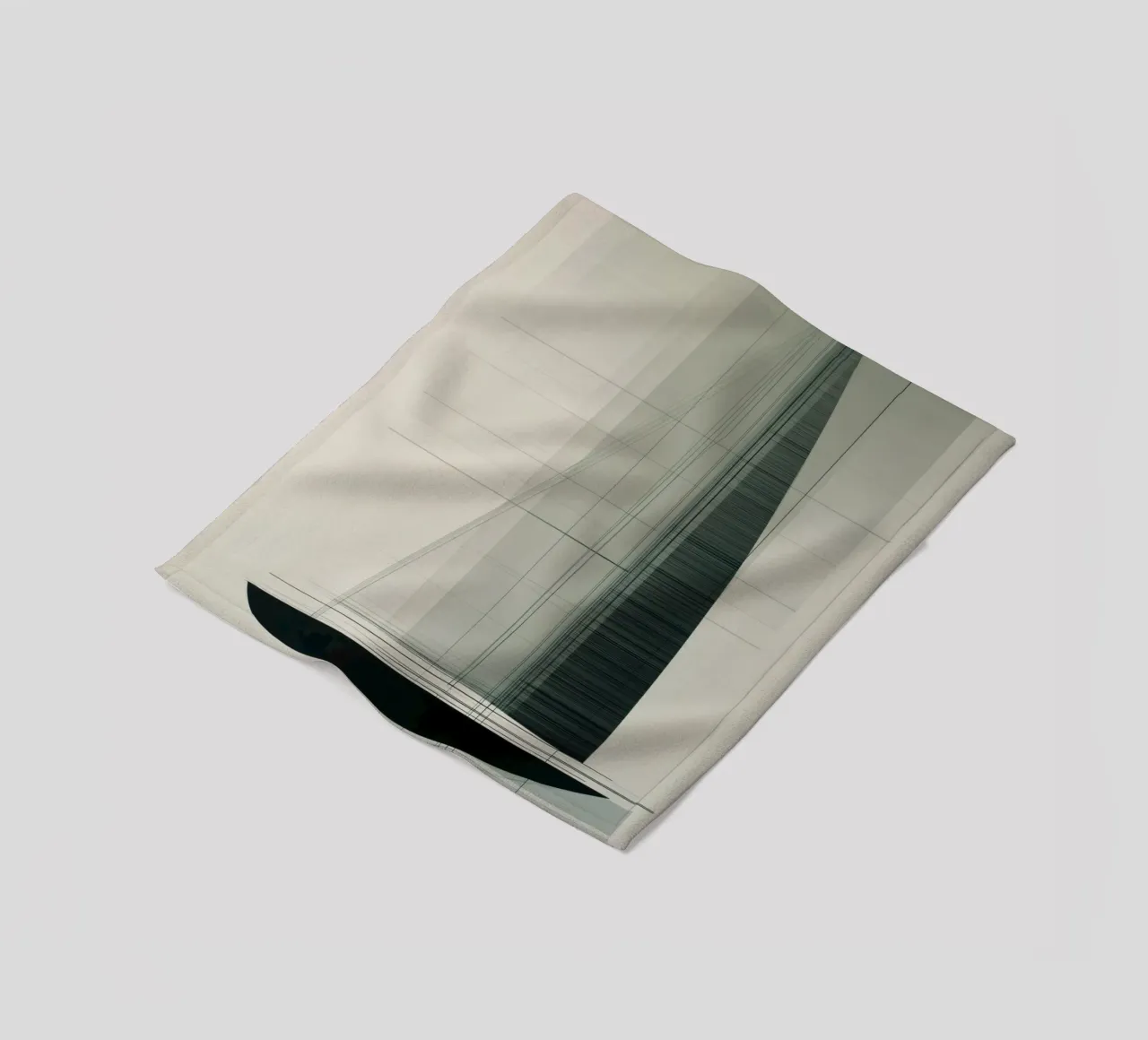 Zeilboot abstract fleece blanket by Imagine