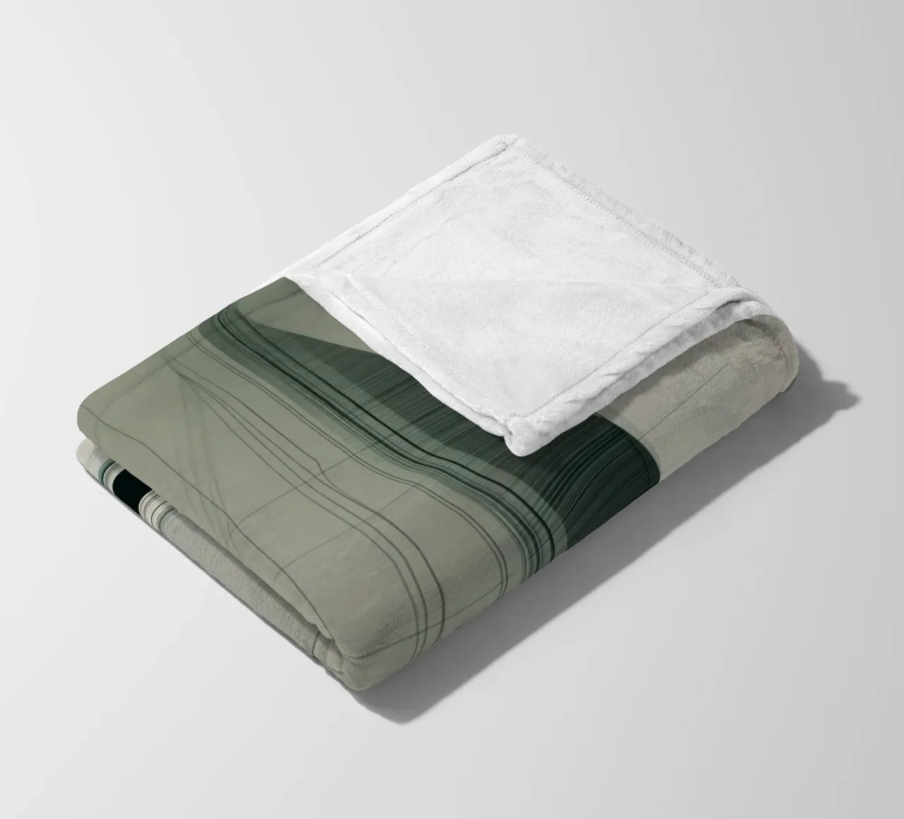 Zeilboot astratto coperta in pile da Imagine
