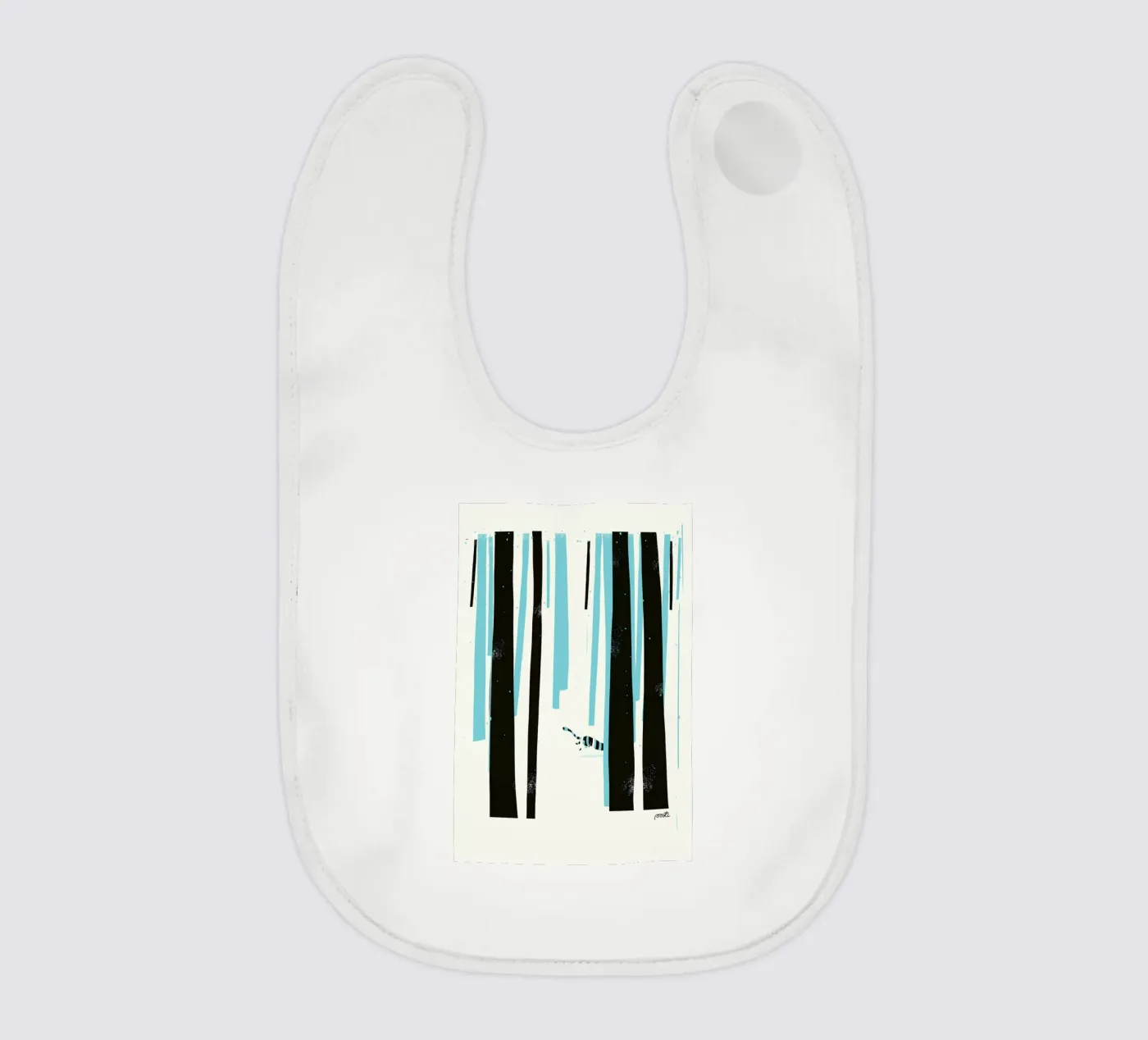 Forest 4 baby bib by Pietari Posti