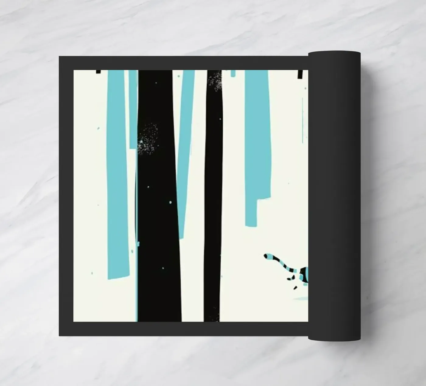 Forest 4 doormat by Pietari Posti