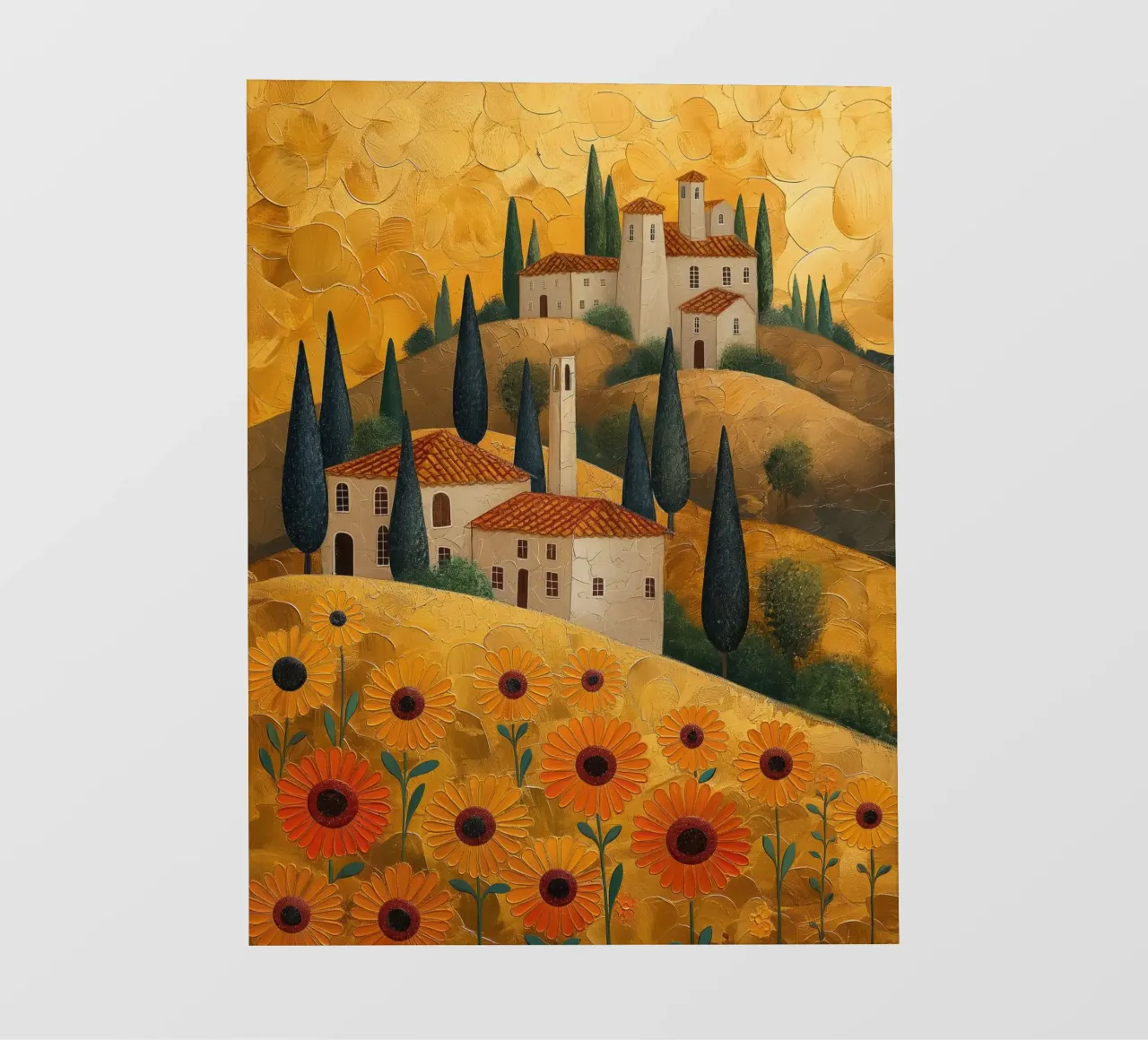 Toscane, Italië telo in pvc da Imagine
