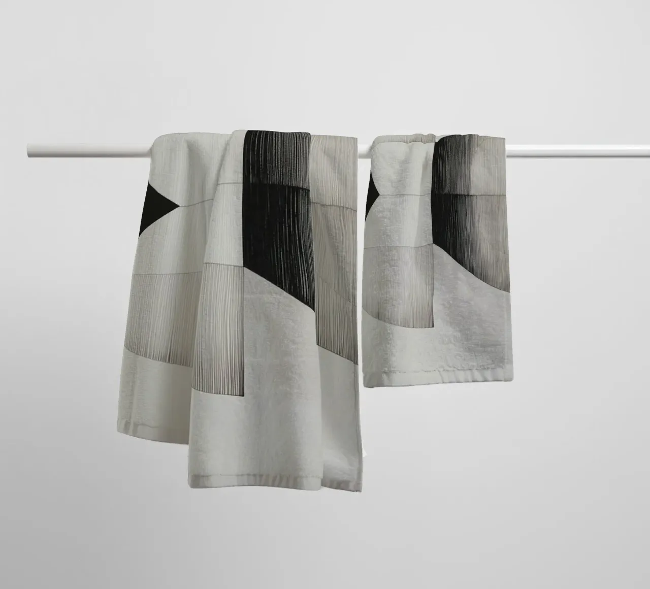 Abstract forms towel by Imagine
