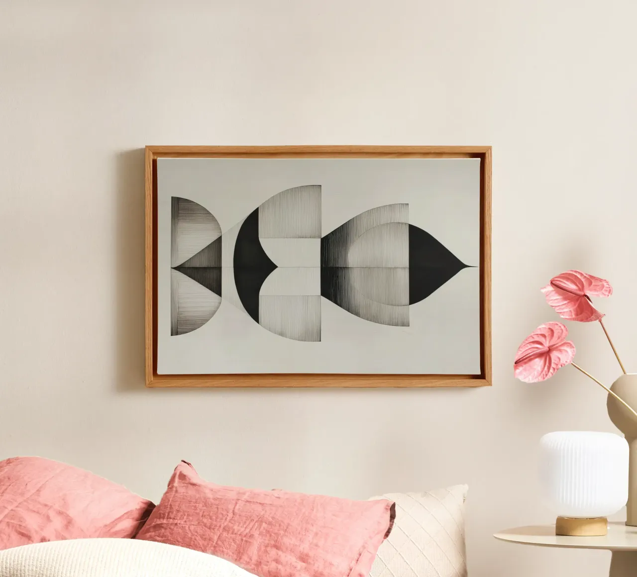 Abstract forms canvas by Imagine