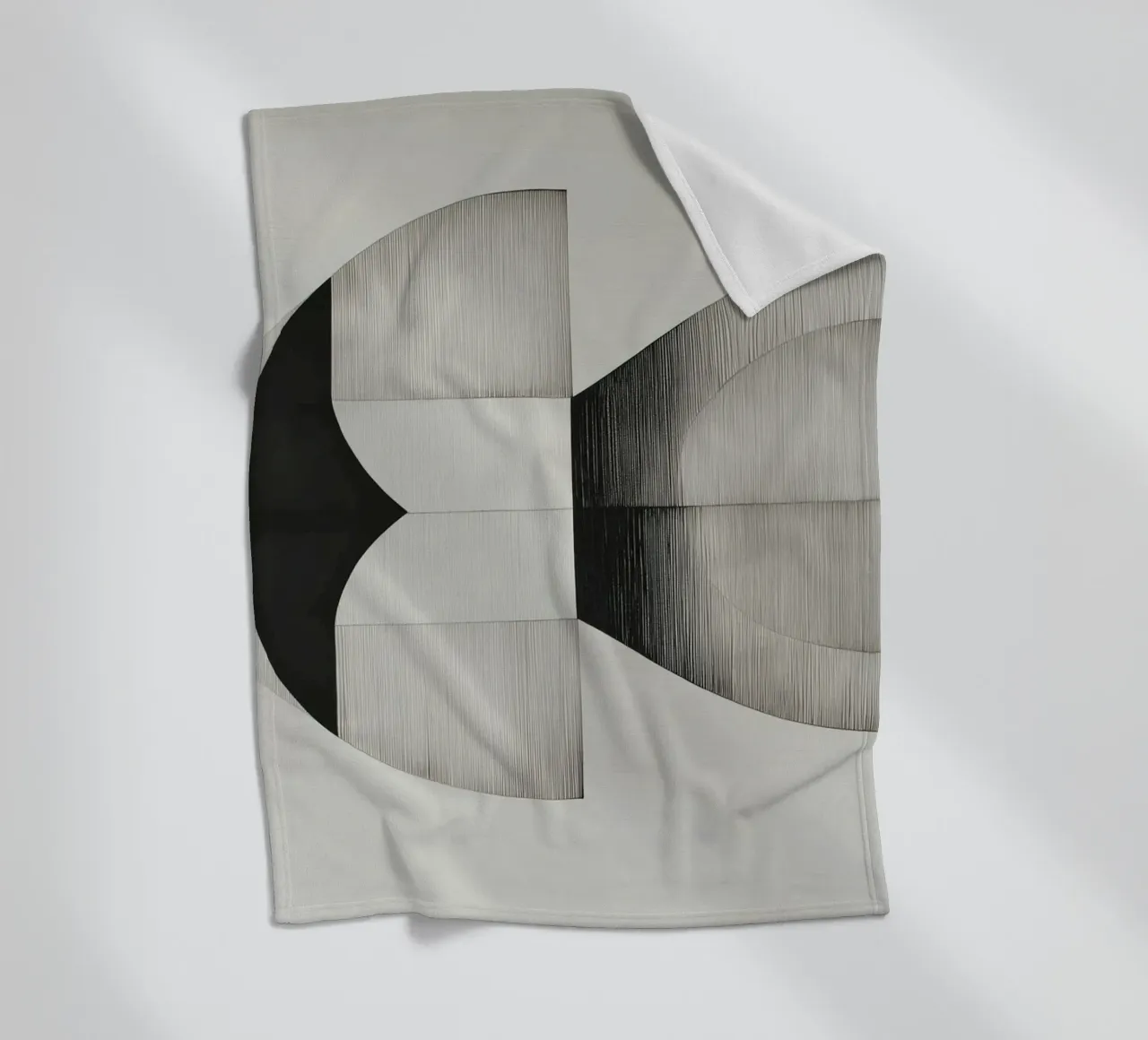 Forme astratte coperta in pile da Imagine