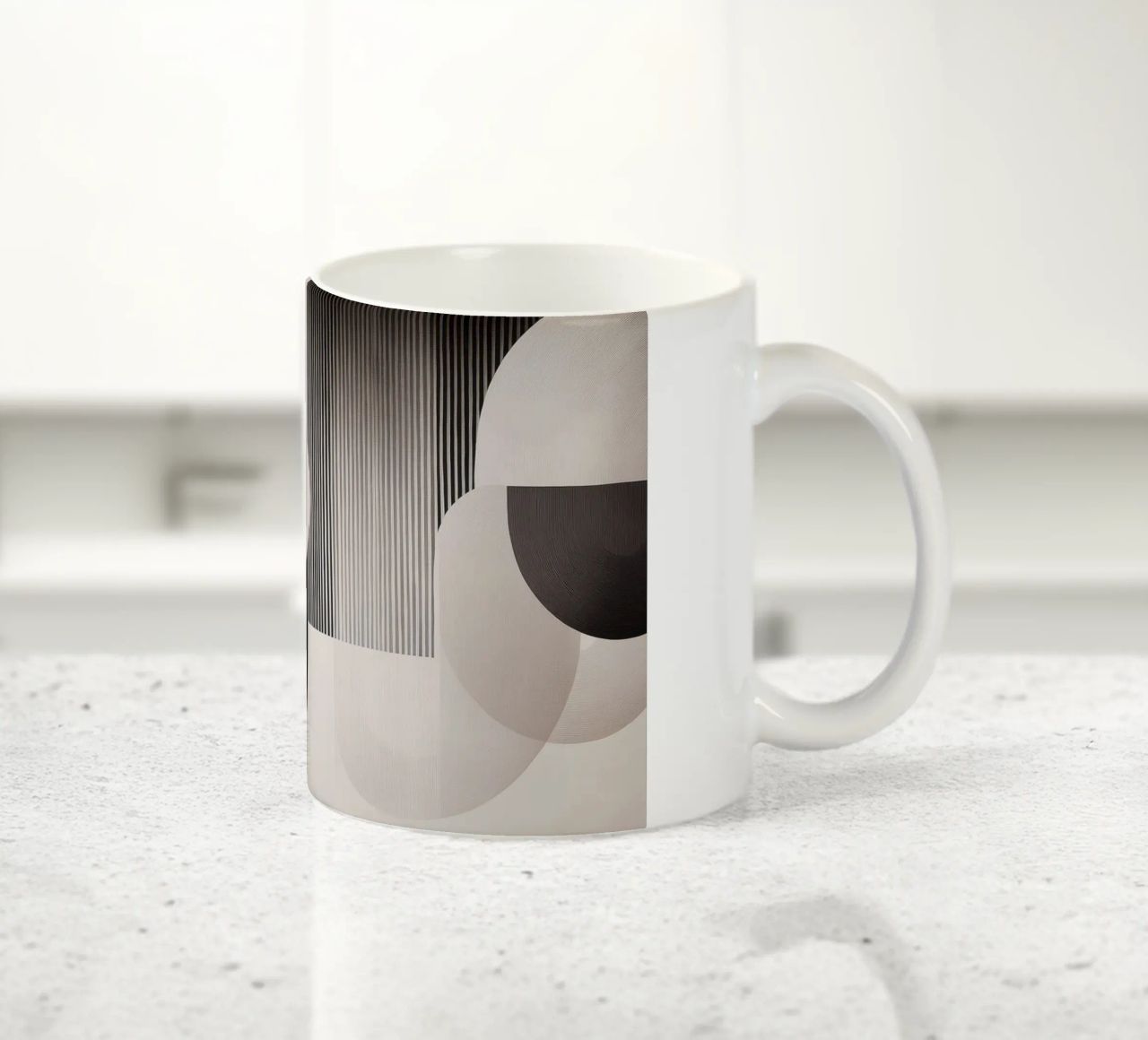 Forme astratte tazza in ceramica da Imagine