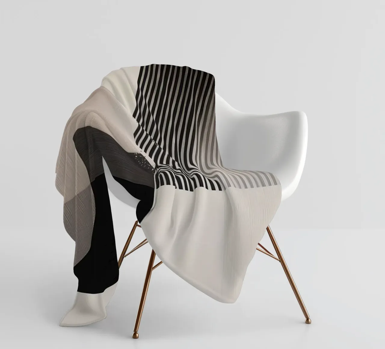 Forme astratte coperta in pile da Imagine