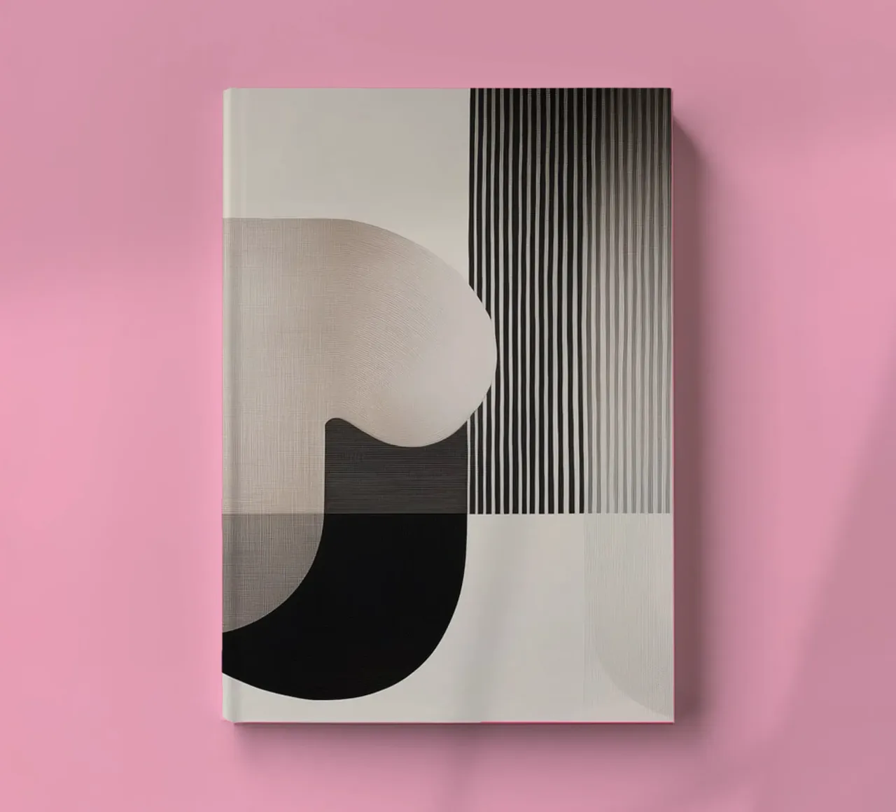 Formes abstraites carnet de notes de Imagine