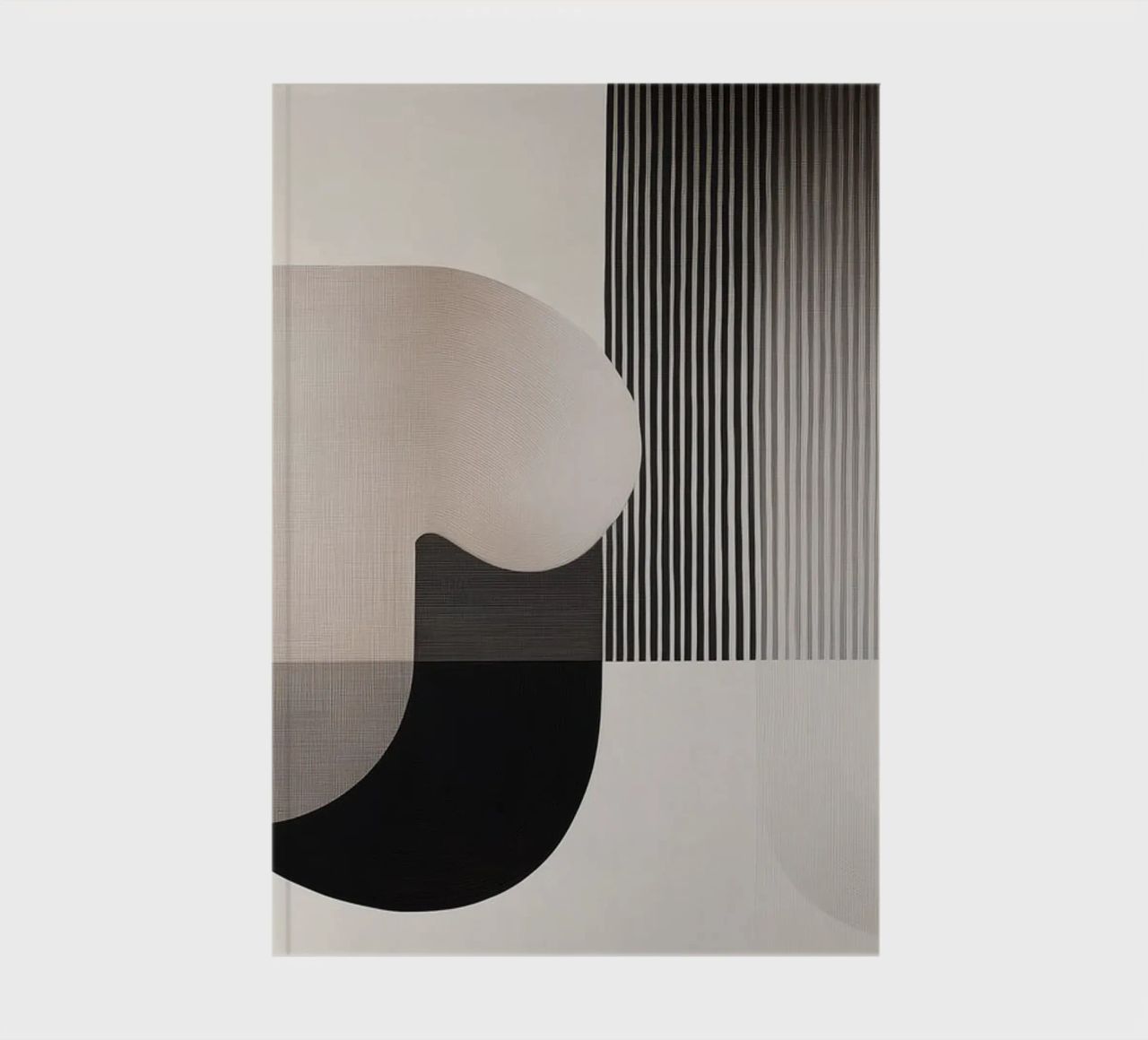 Abstract forms notebook by Imagine