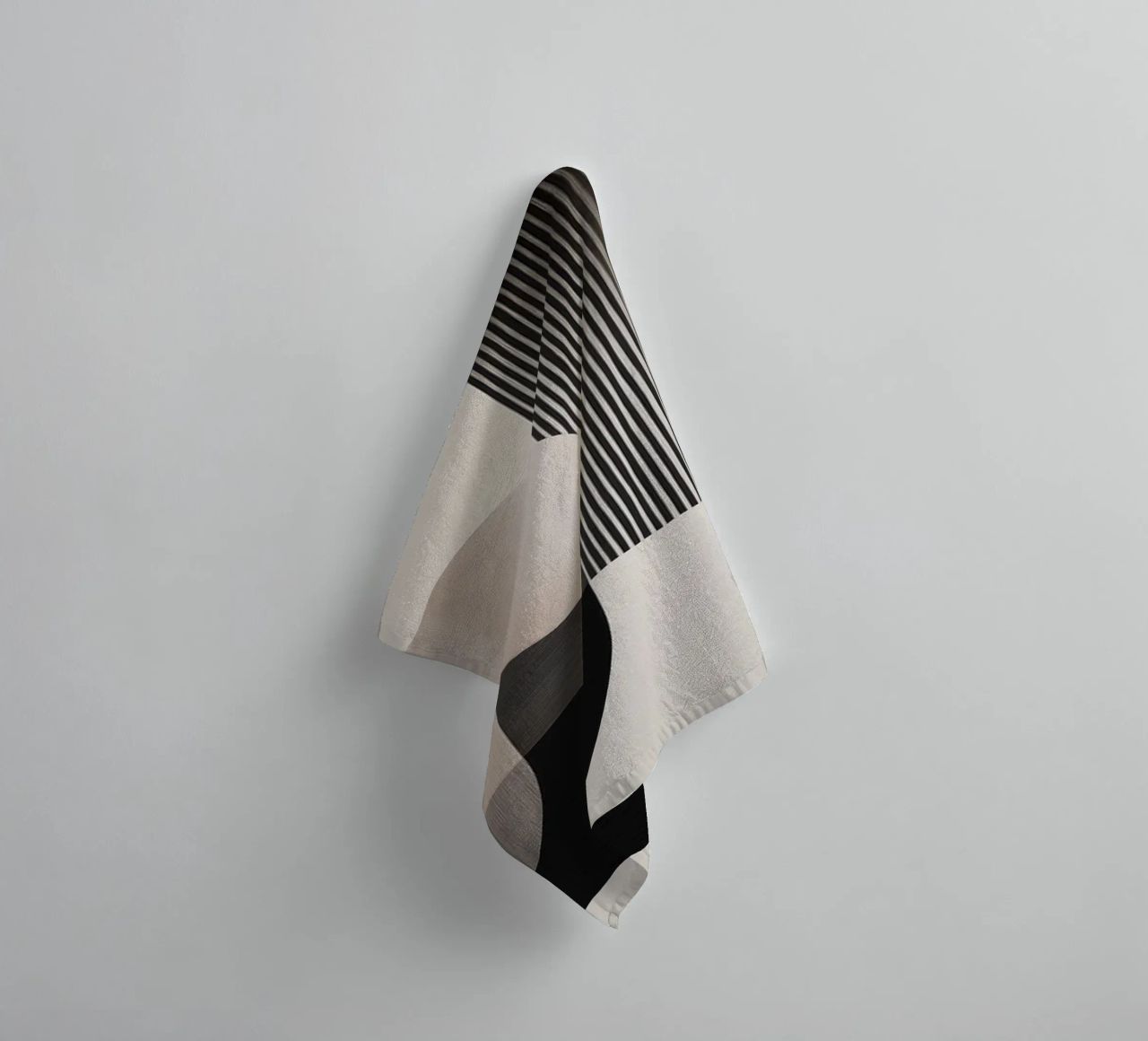 Abstract forms towel by Imagine