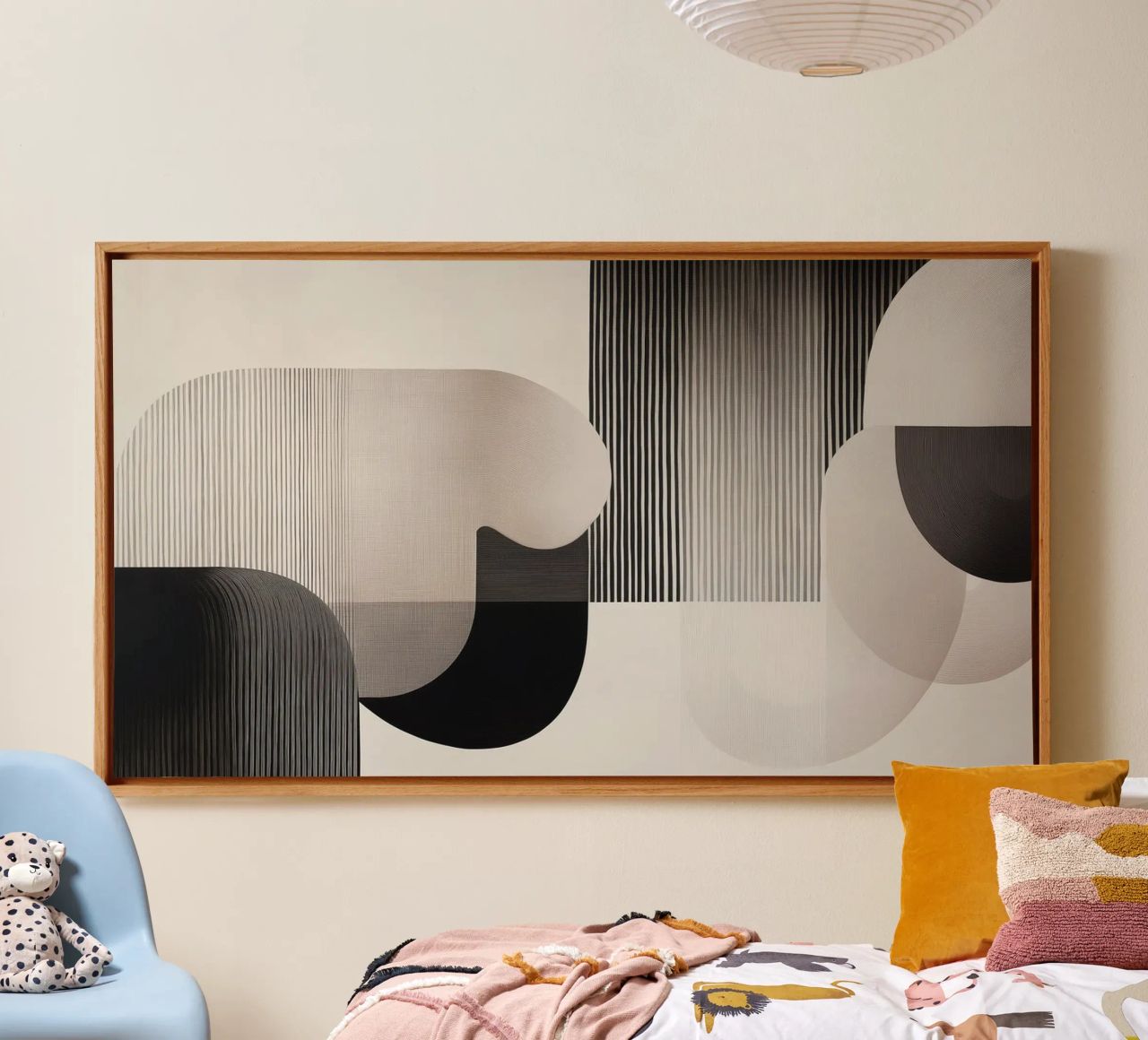 Abstract forms canvas by Imagine