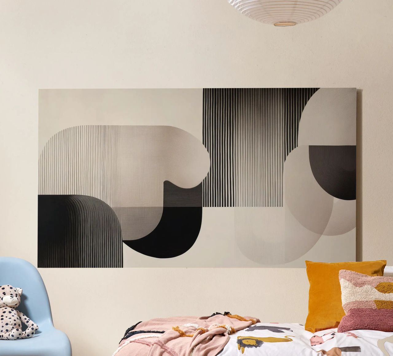 Abstract forms canvas by Imagine