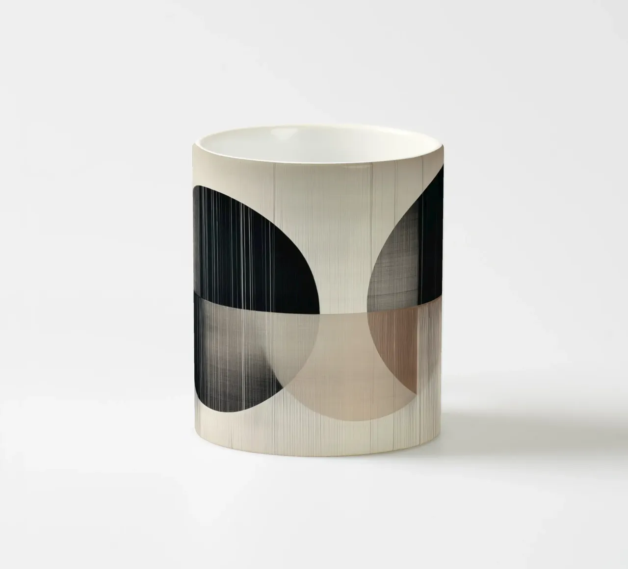 Forme rotonde astratte tazza in ceramica da Imagine