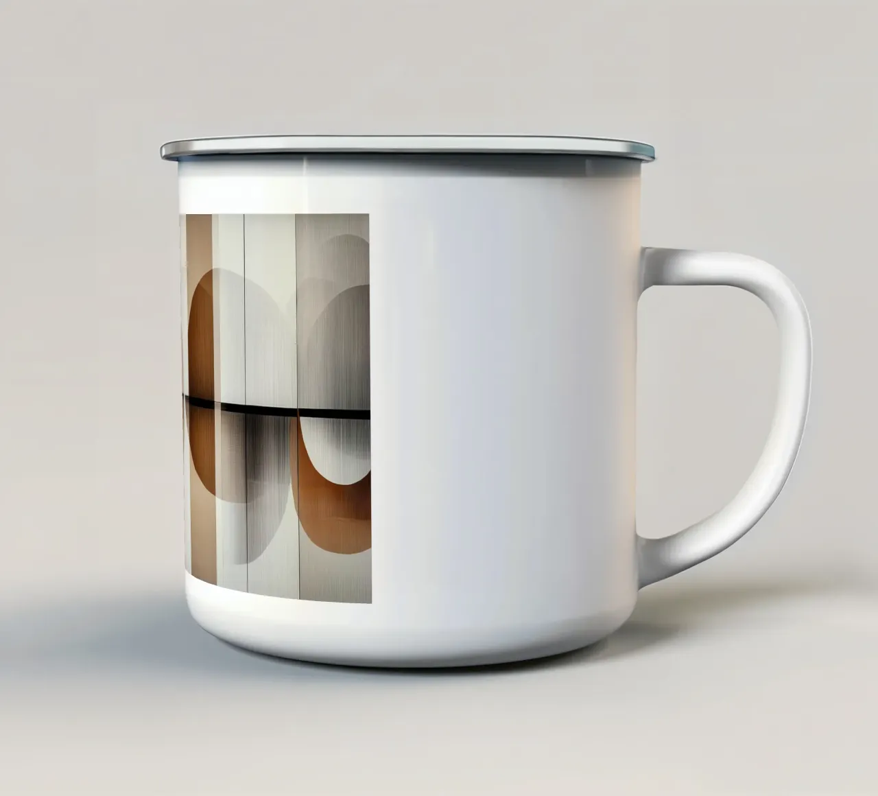Formes bohémiennes mug en émail de Imagine