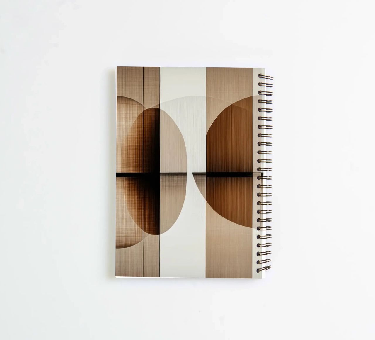 Bohemian shapes spiral notebook by Imagine