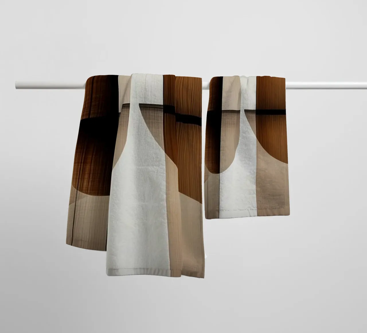 Bohemian shapes towel by Imagine