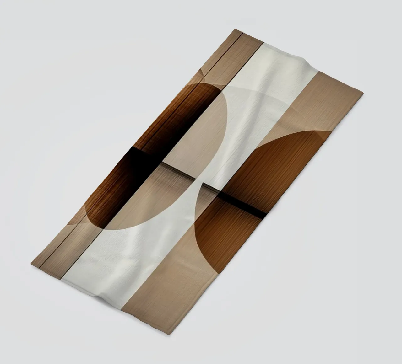 Bohemian shapes beach towel by Imagine