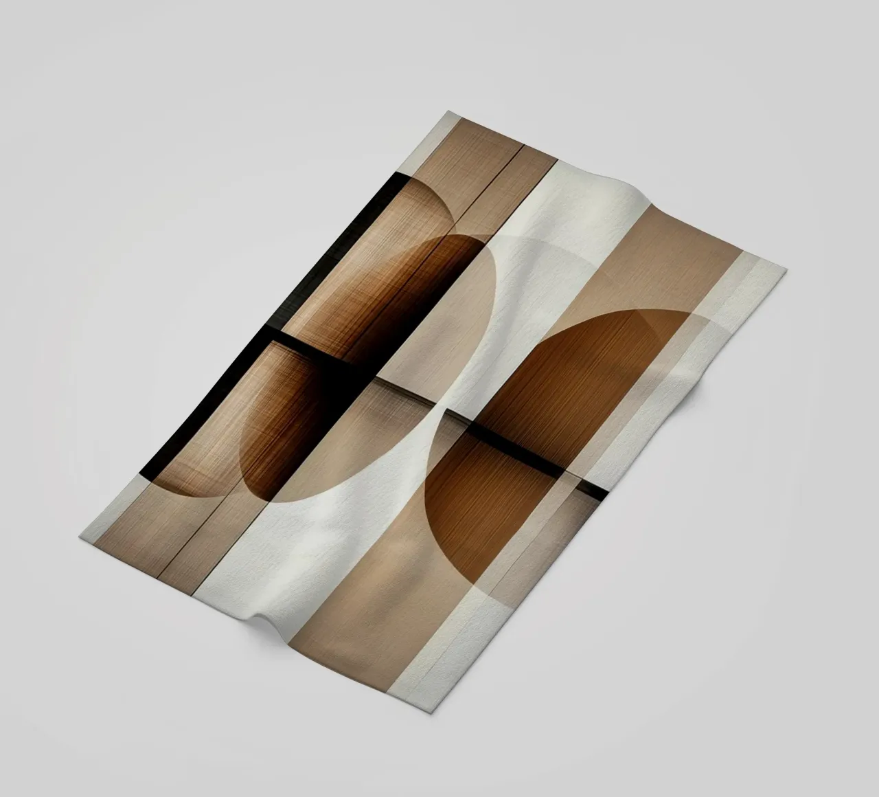 Bohemian shapes beach towel by Imagine