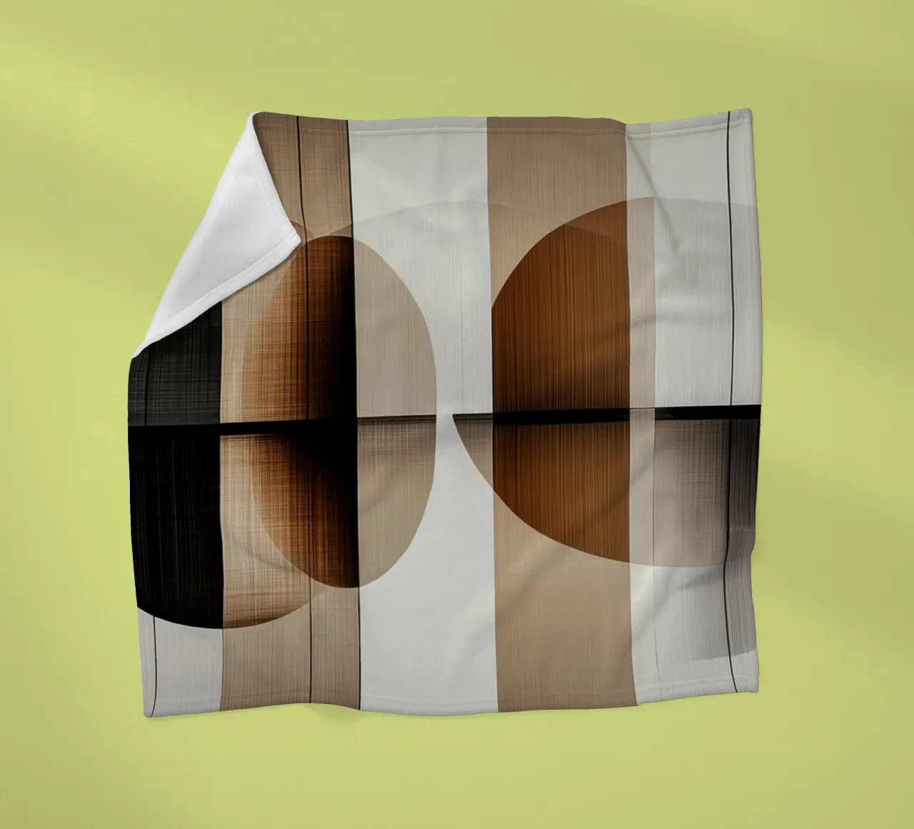Böhmische Formen Fleecedecke von Imagine