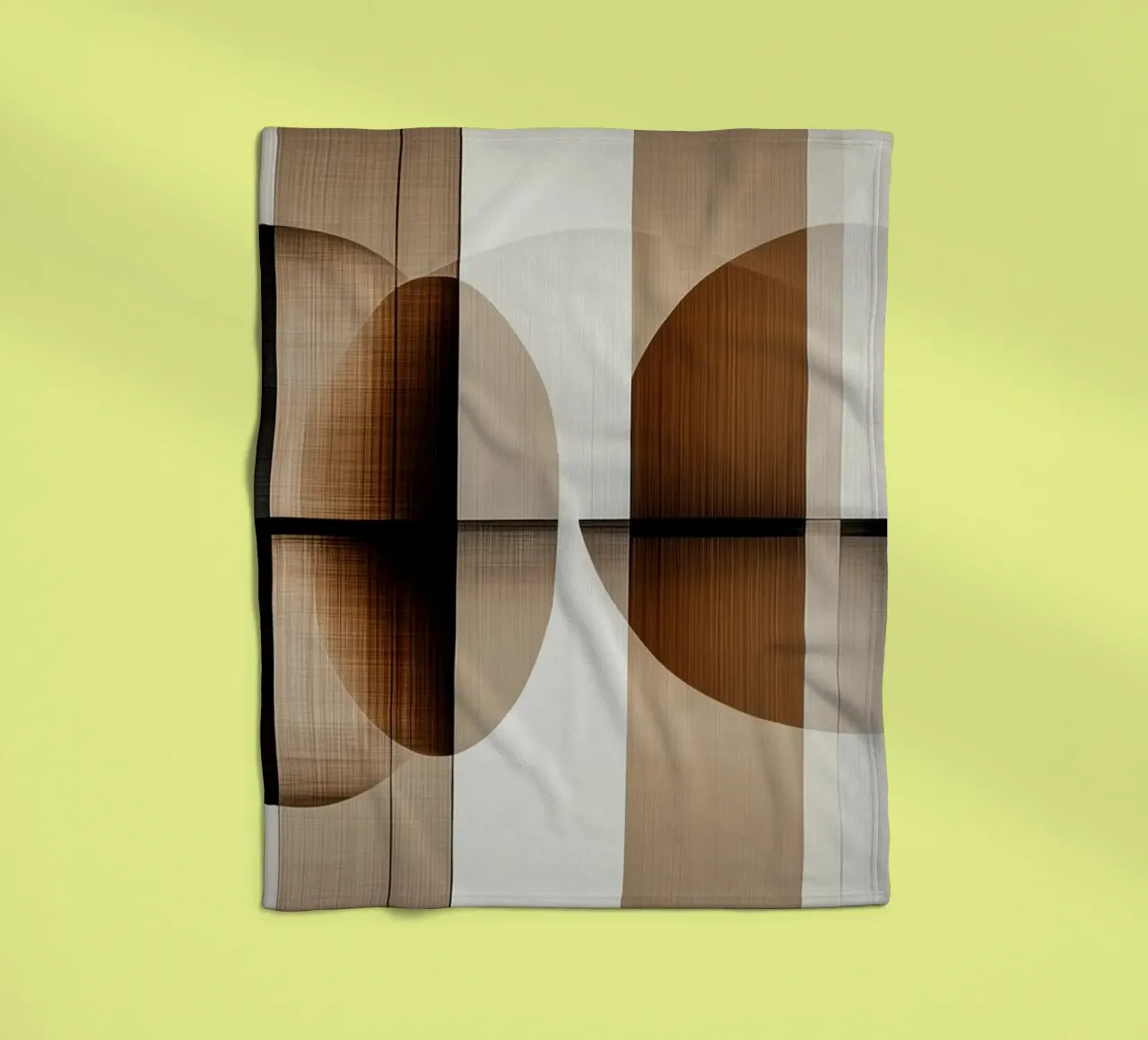 Böhmische Formen Fleecedecke von Imagine