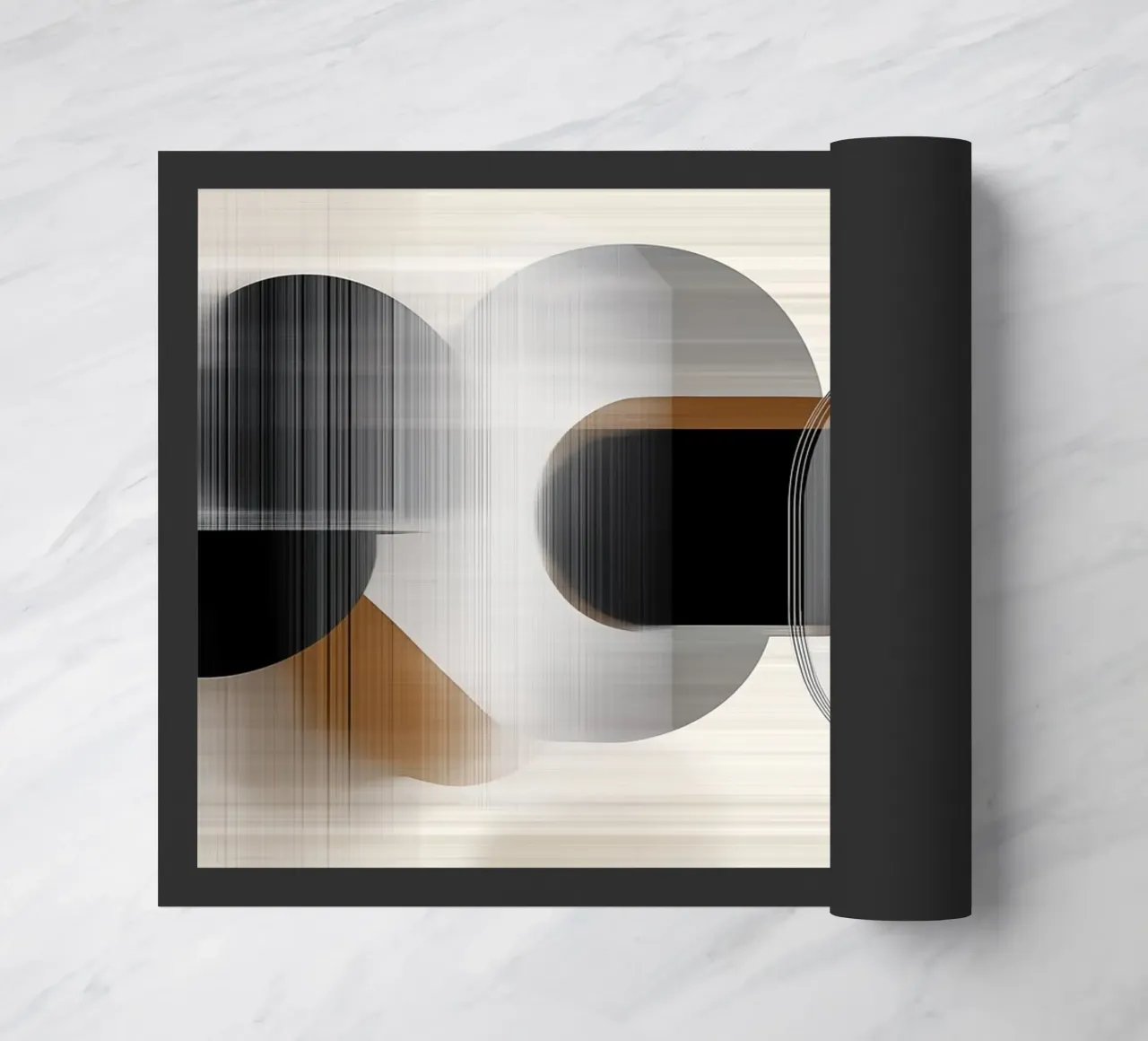 Bohemian shapes doormat by Imagine