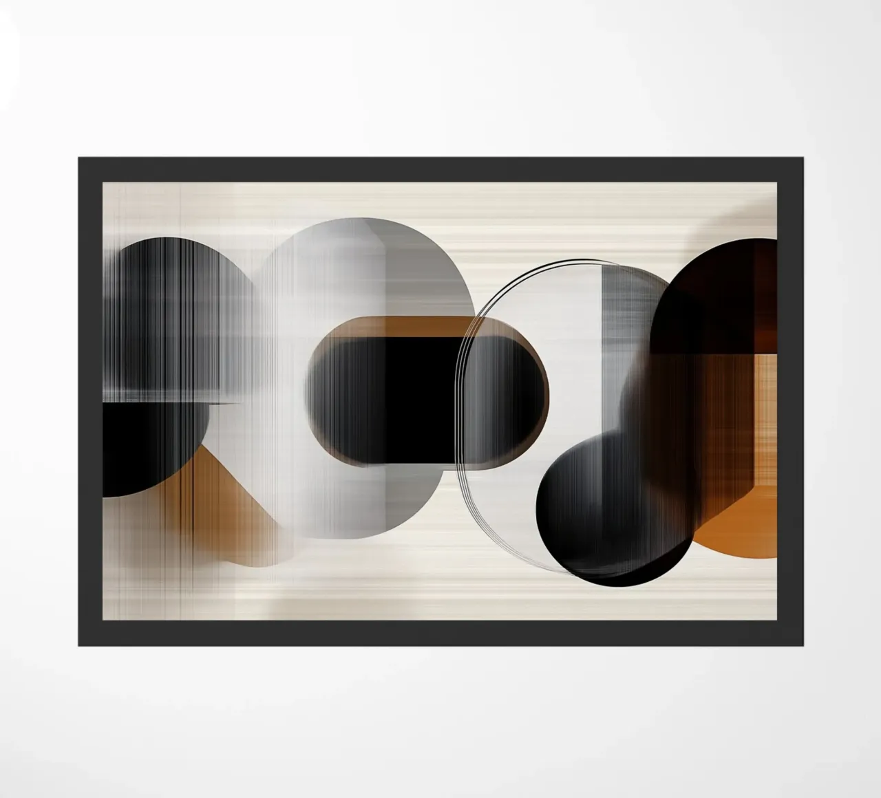 Bohemian shapes doormat by Imagine