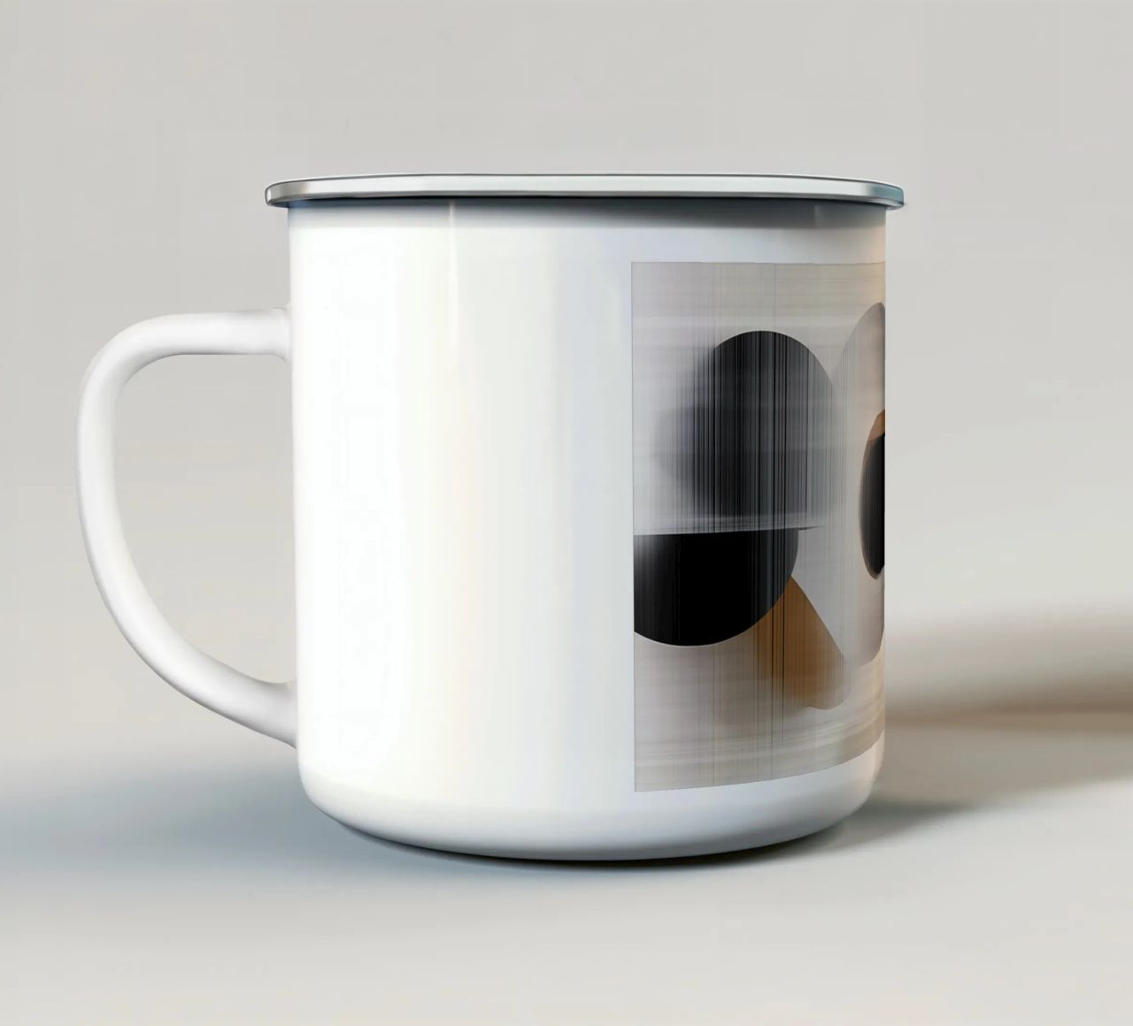 Forme bohémien tazza in smalto da Imagine