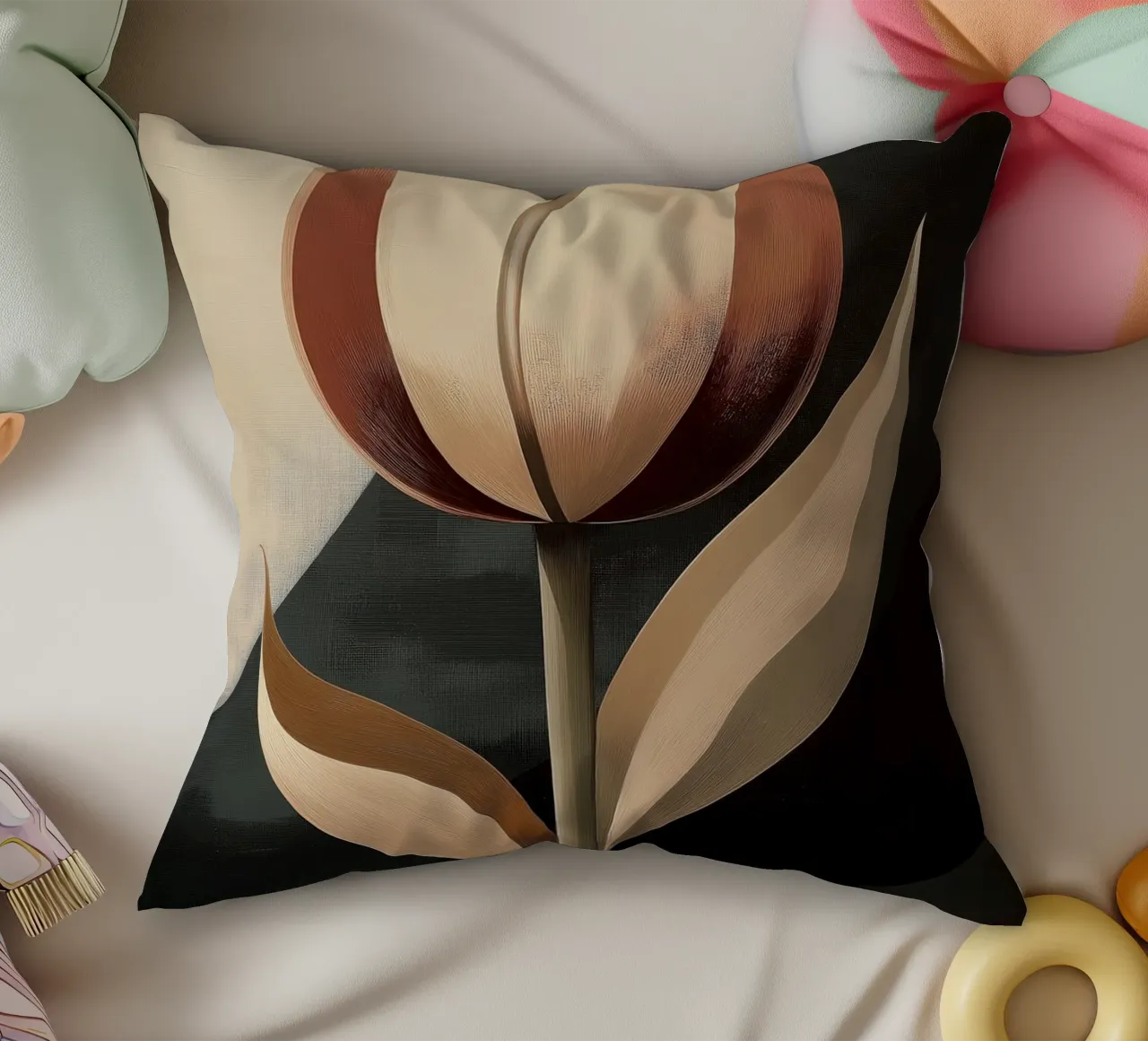 Tulp astratto cuscino da Imagine