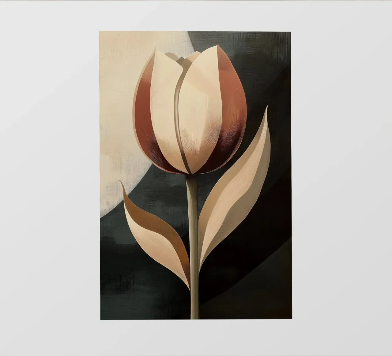 Tulp astratto pellicola backlit da Imagine