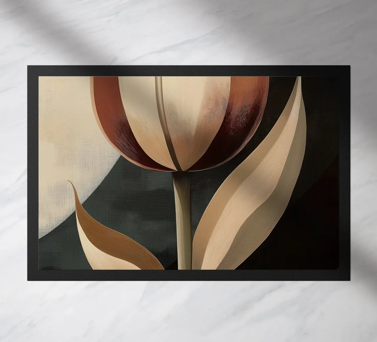 Tulp astratto zerbino da Imagine