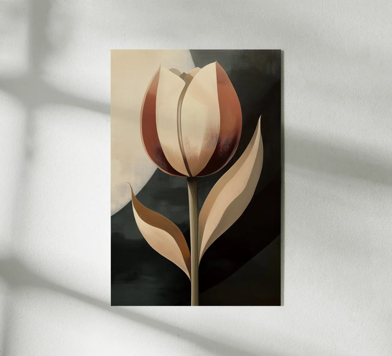 Tulp astratto plexiglass da Imagine