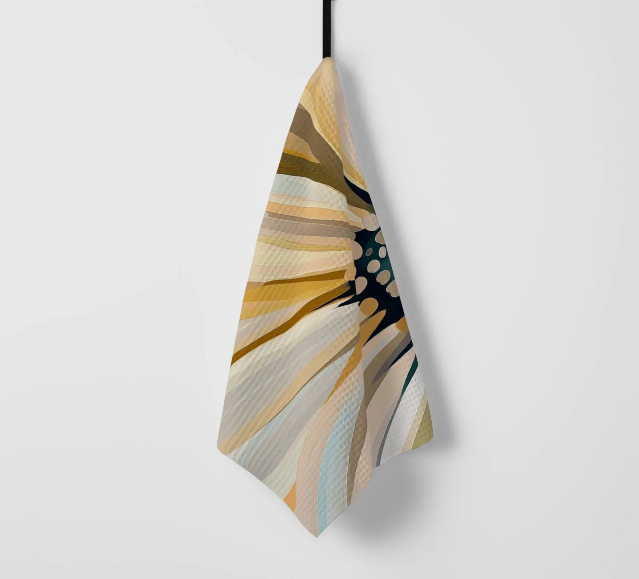 Fleur abstraite torchon de Imagine