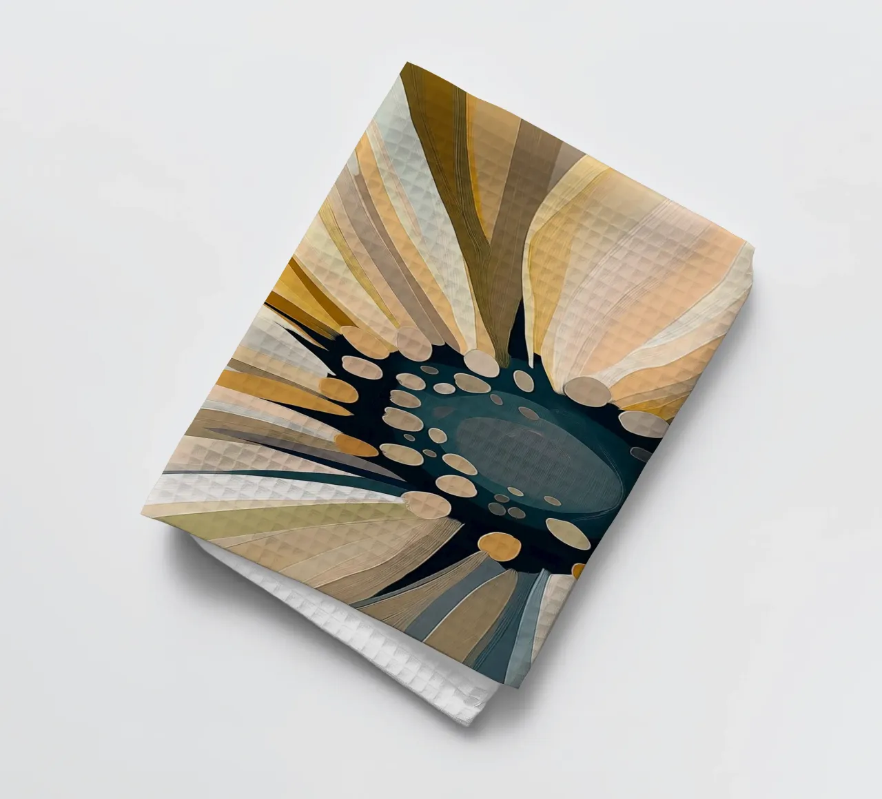 Fleur abstraite torchon de Imagine