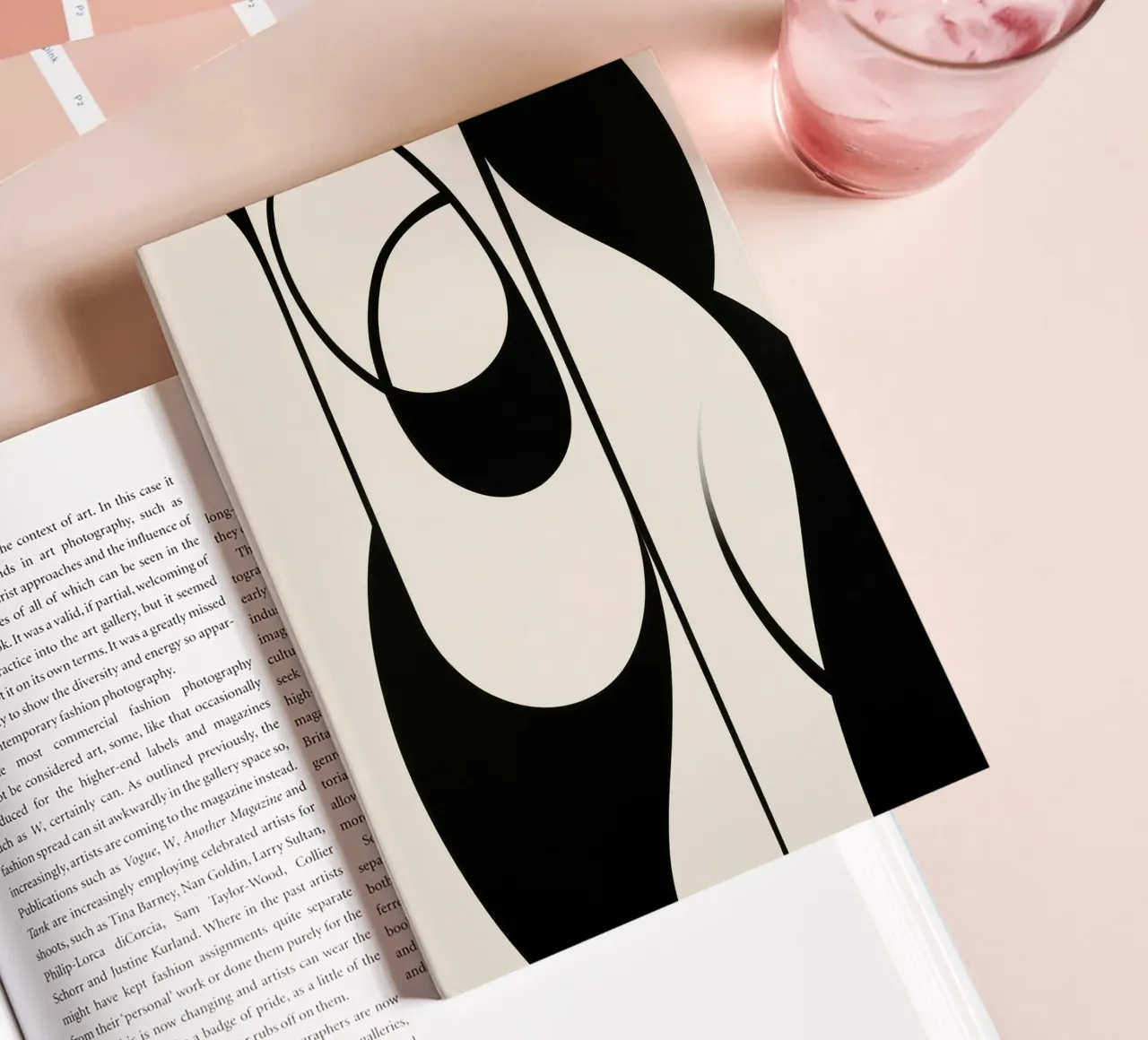 Abstract surfaces notebook by Imagine