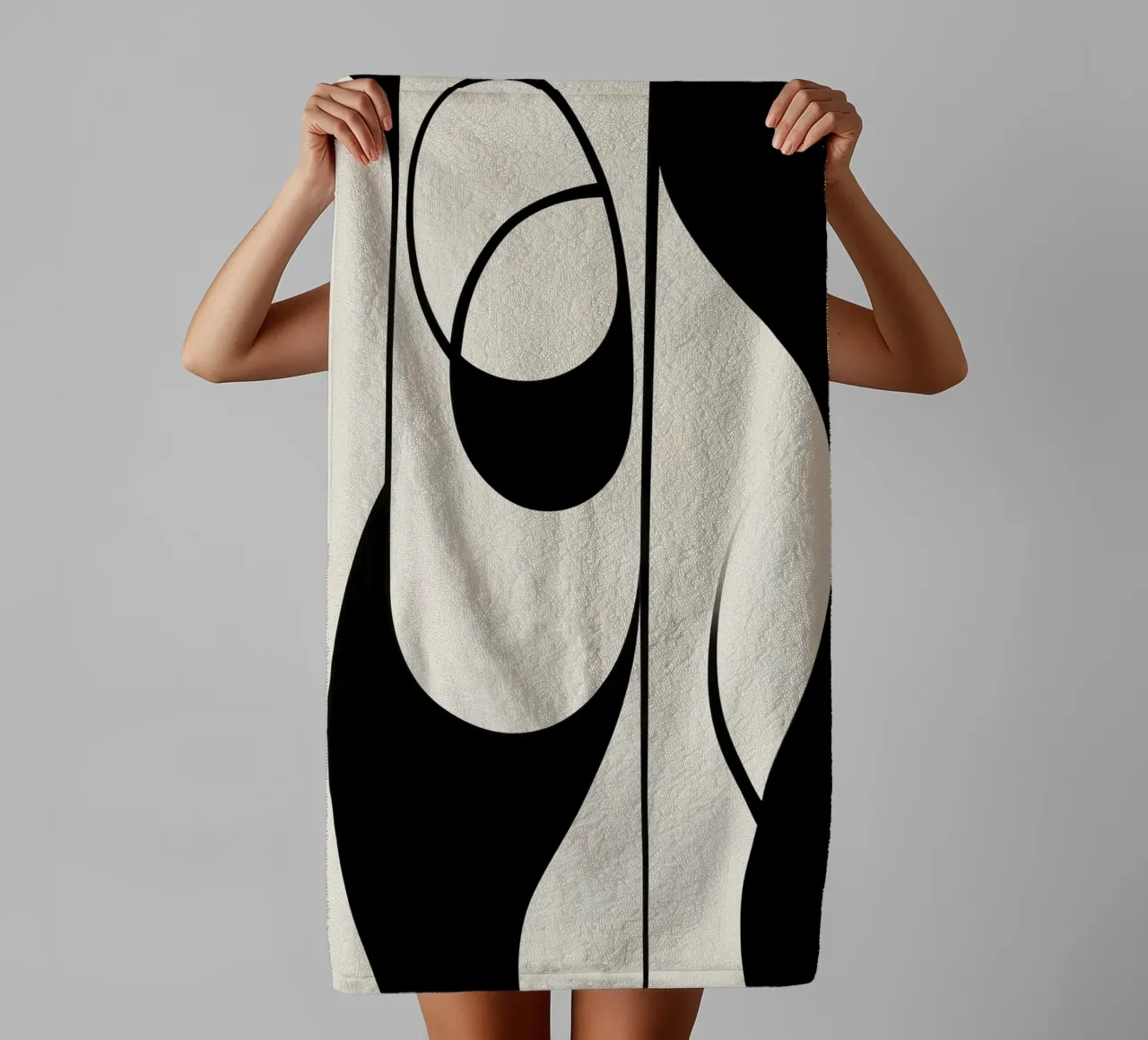 Abstract surfaces towel by Imagine