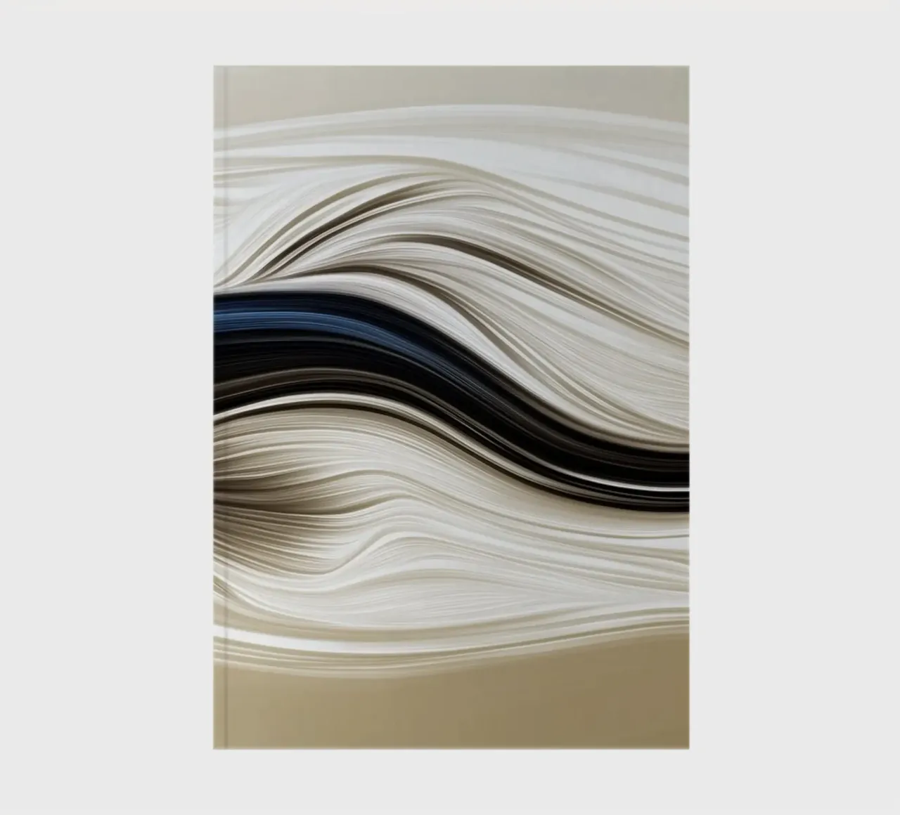 Poisson abstrait carnet de notes de Imagine