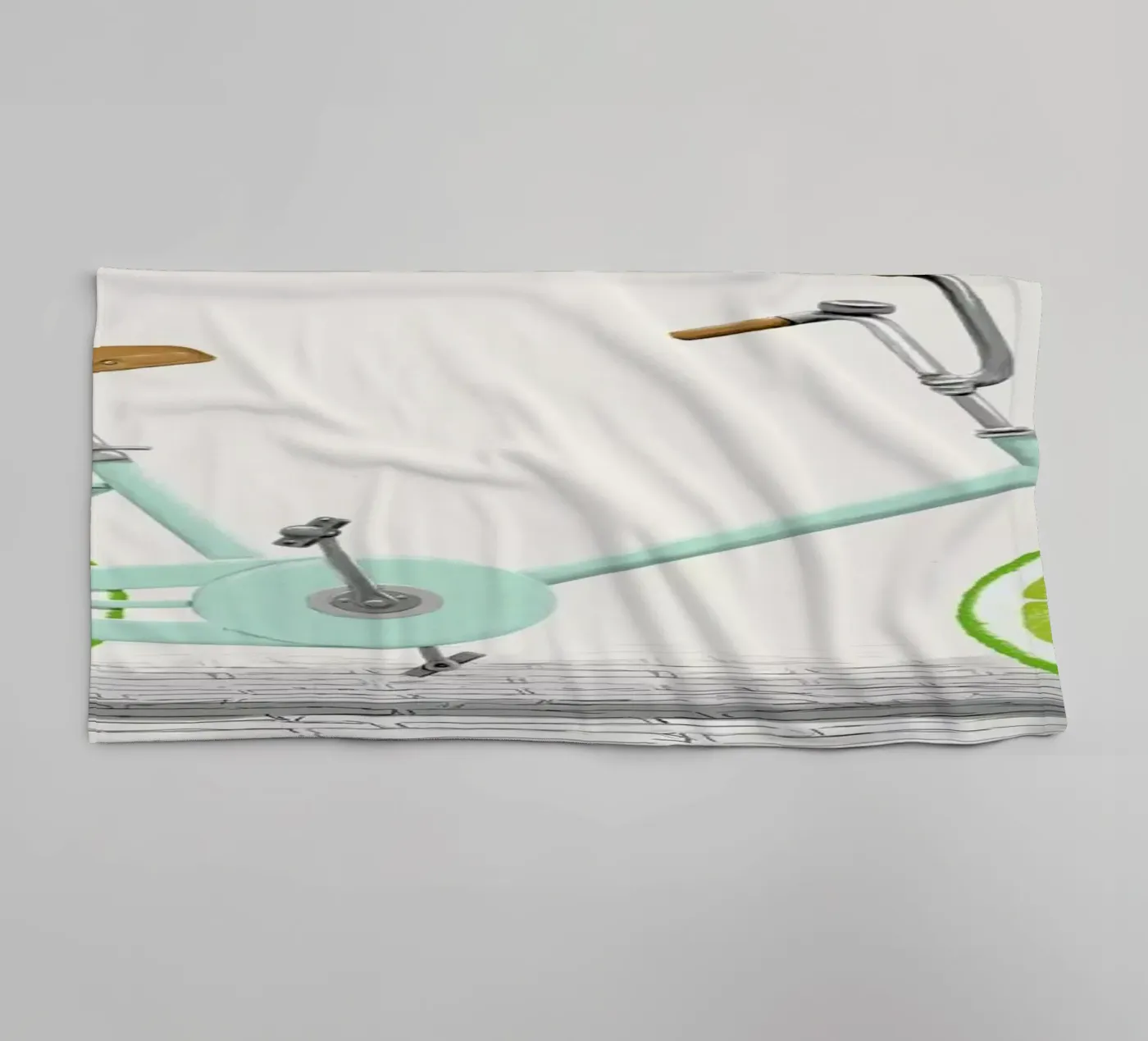 Acid badhanddoek van Florent Bodart