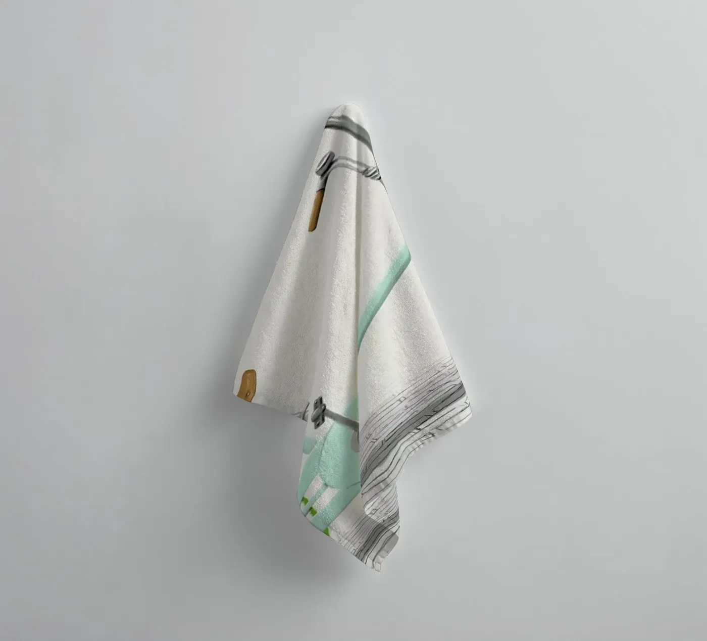 Acid badhanddoek van Florent Bodart