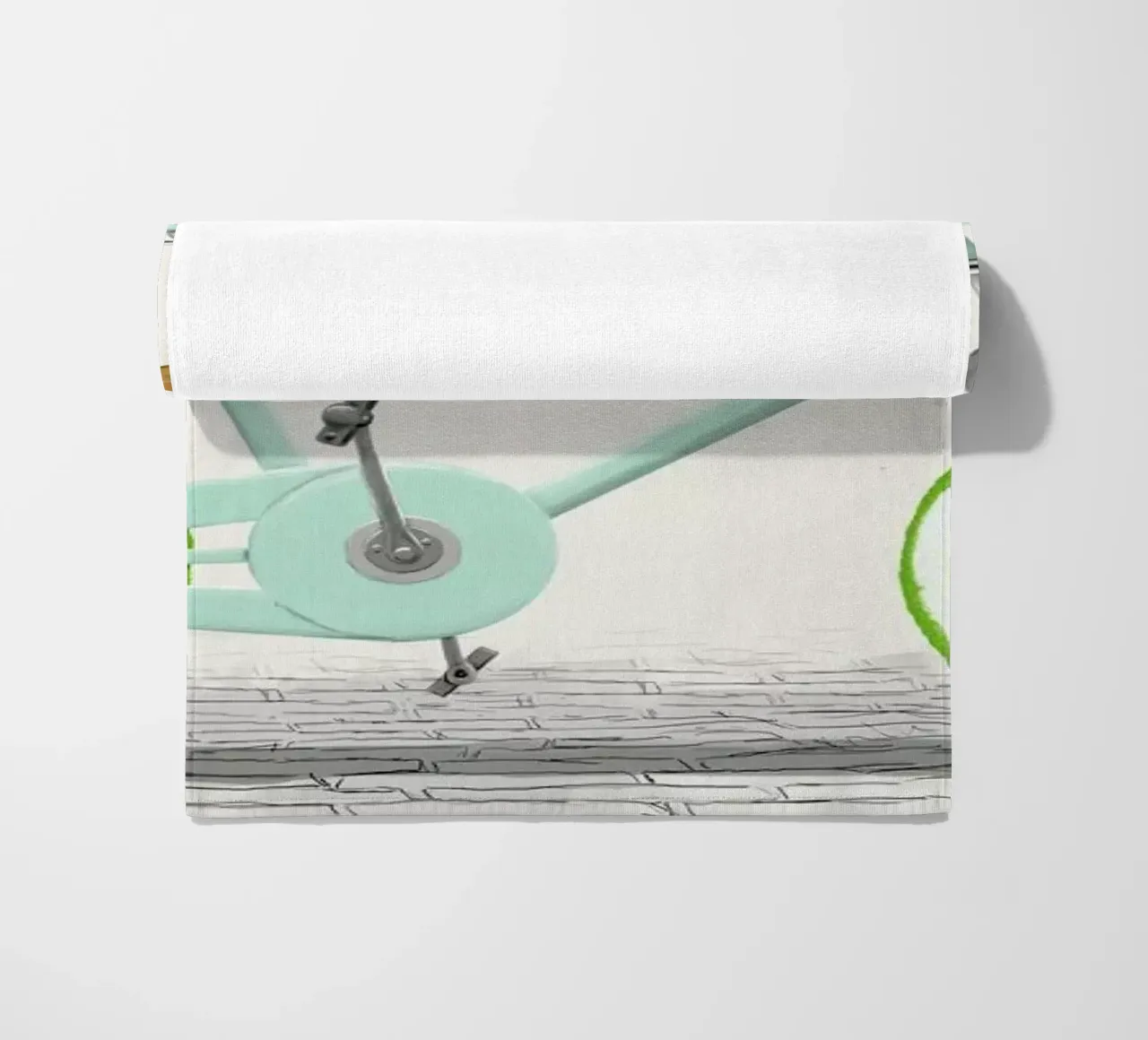 Acid strandhanddoek van Florent Bodart