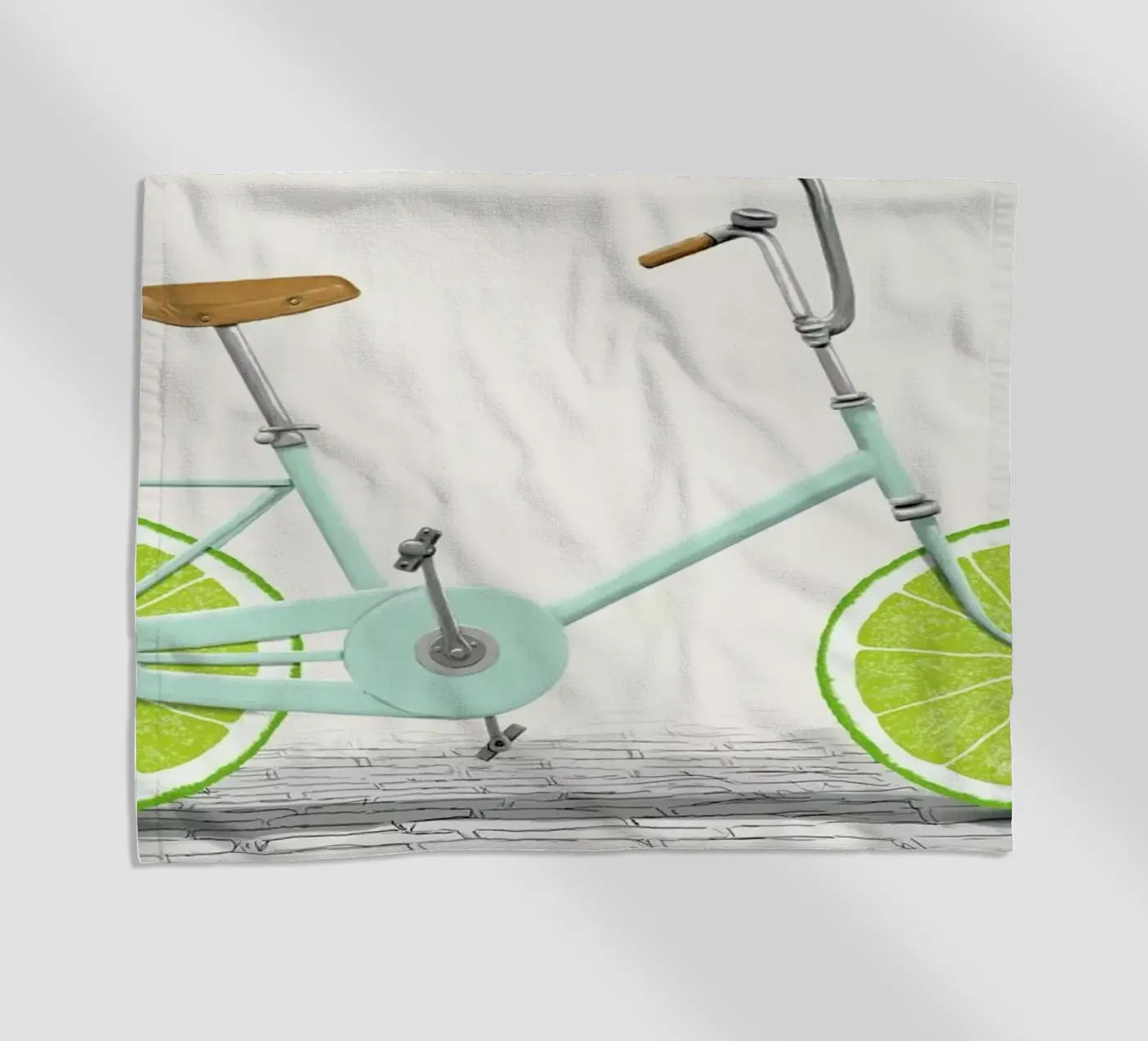 Acid beach towel by Florent Bodart