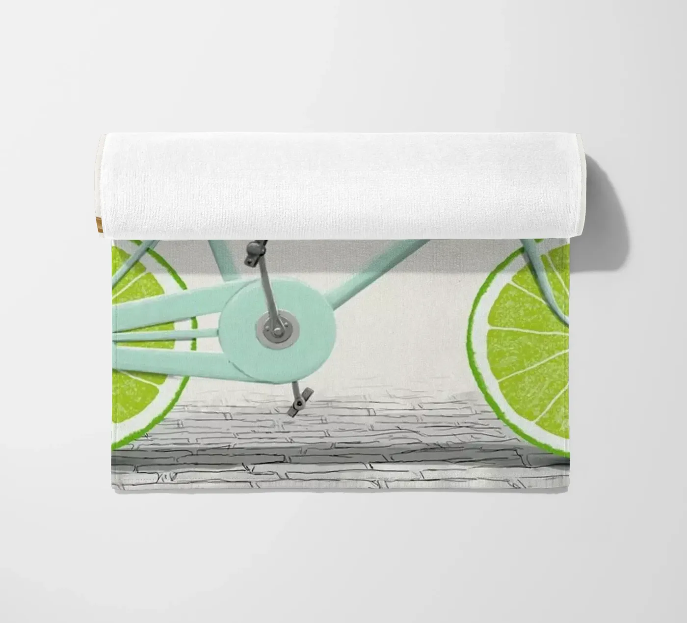 Acid beach towel by Florent Bodart