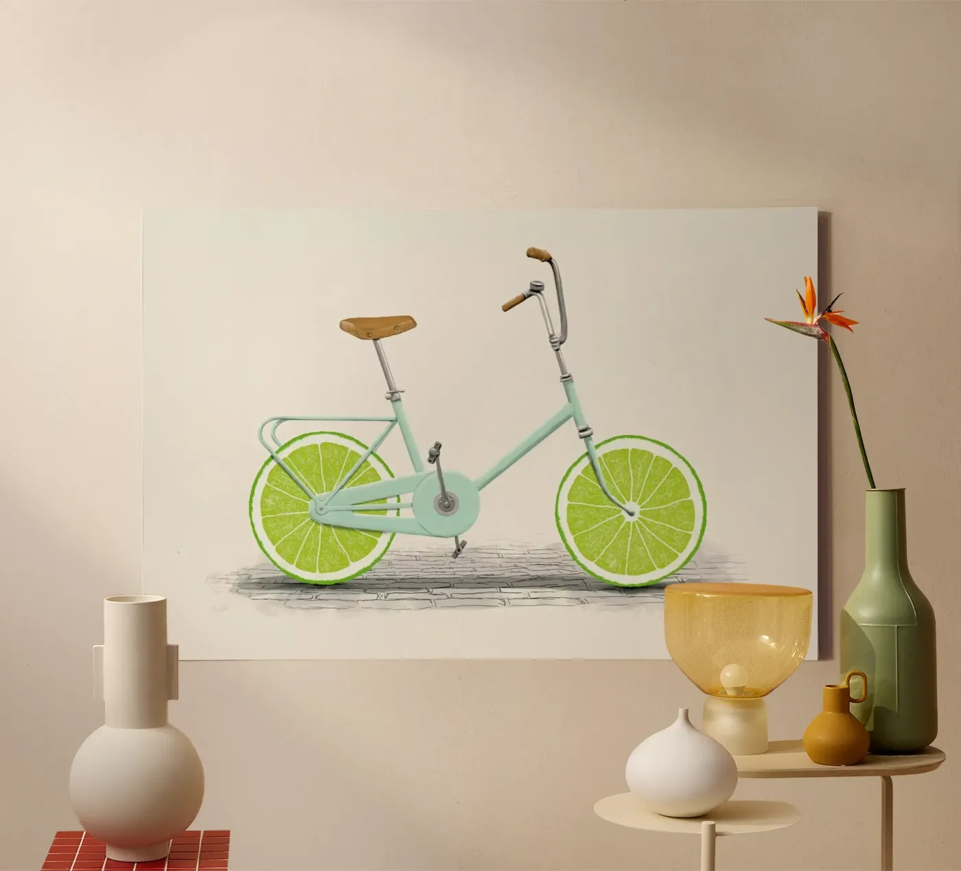 Acid canvas van Florent Bodart