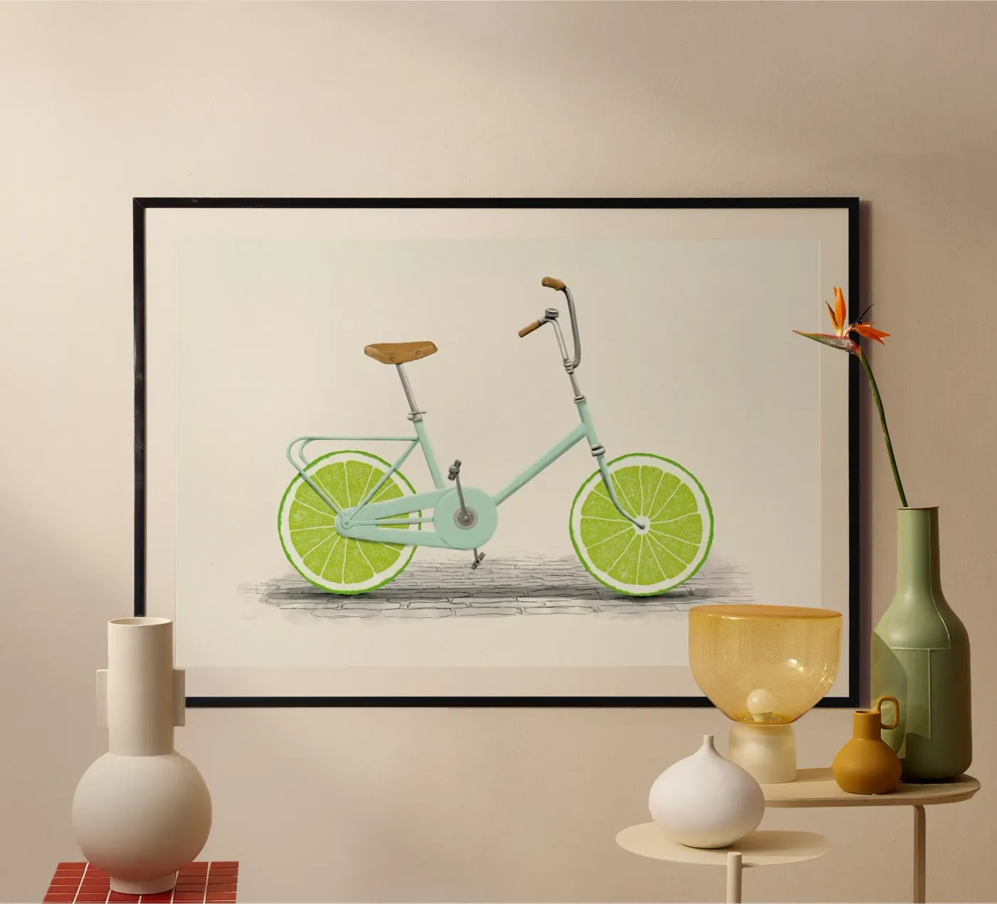 Acid poster van Florent Bodart