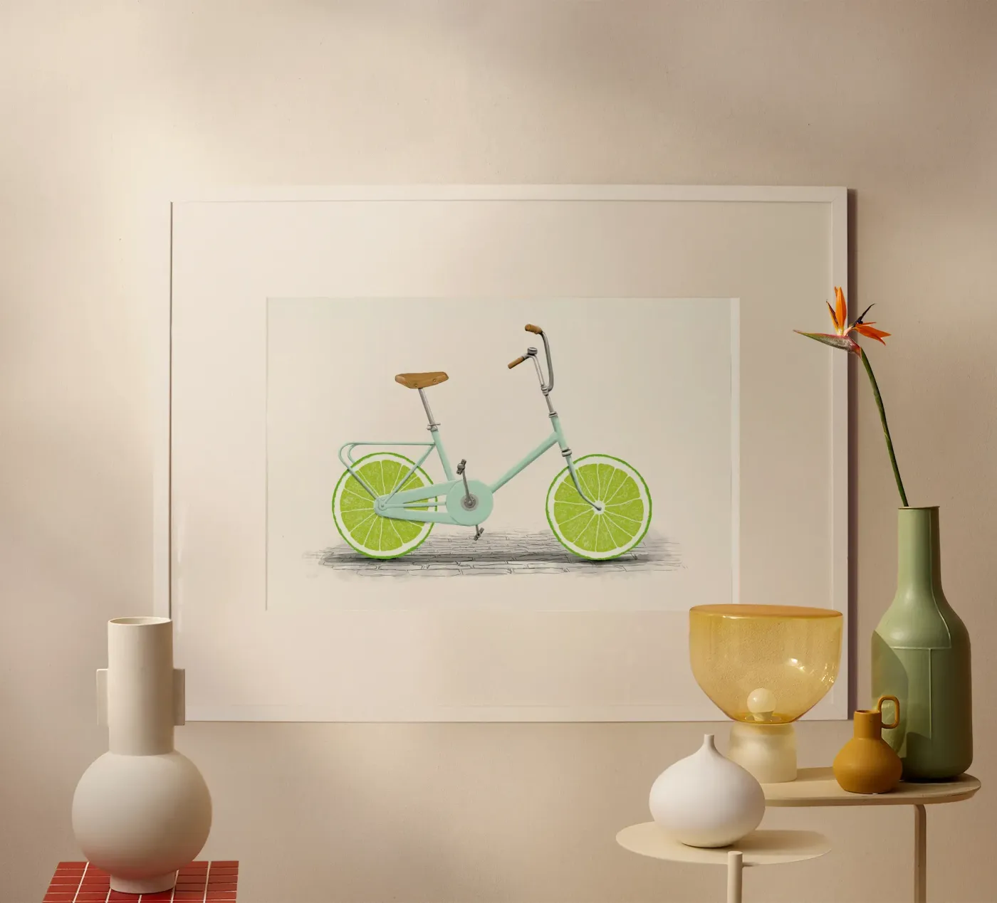 Acid poster van Florent Bodart