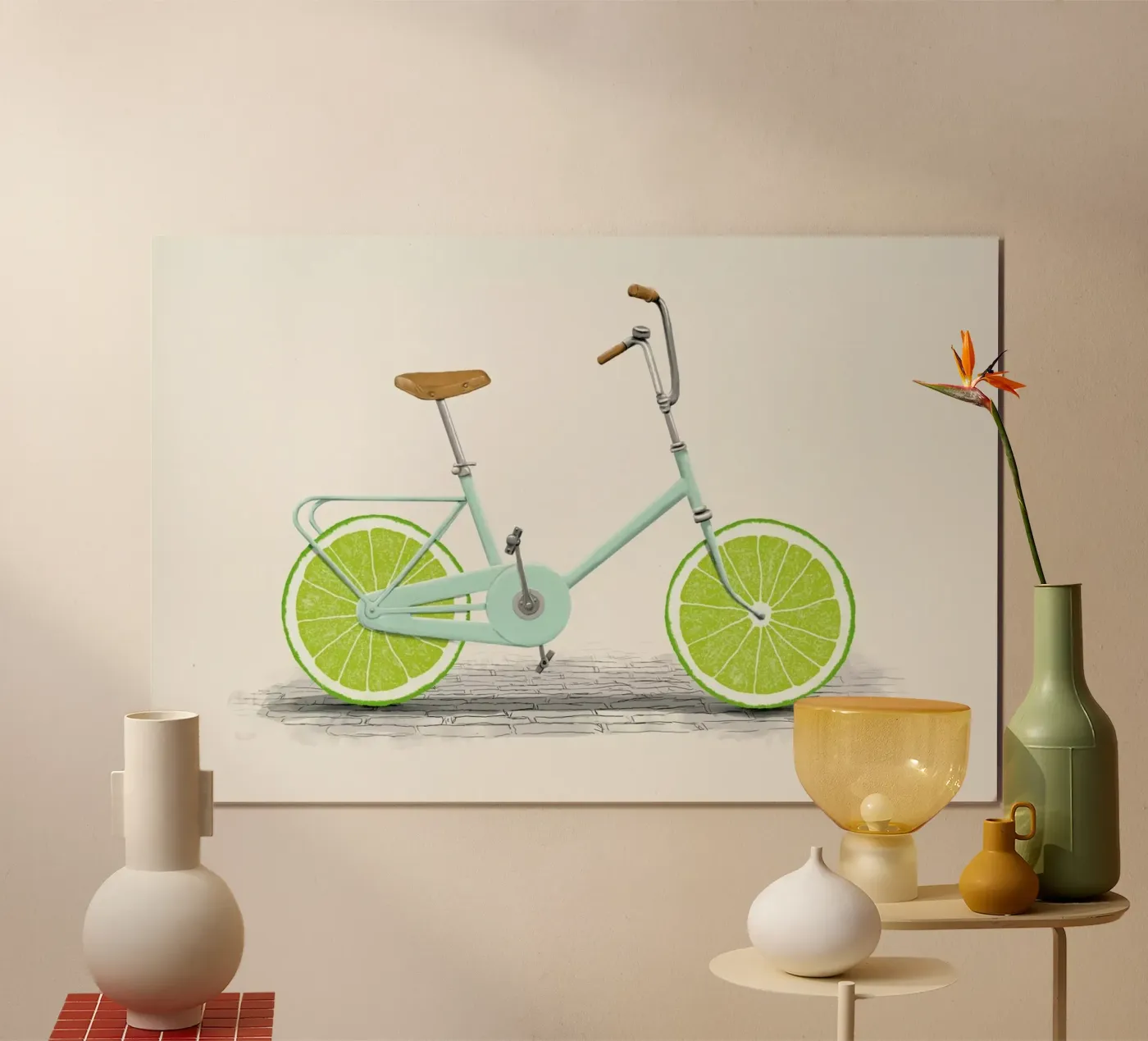 Acid poster van Florent Bodart