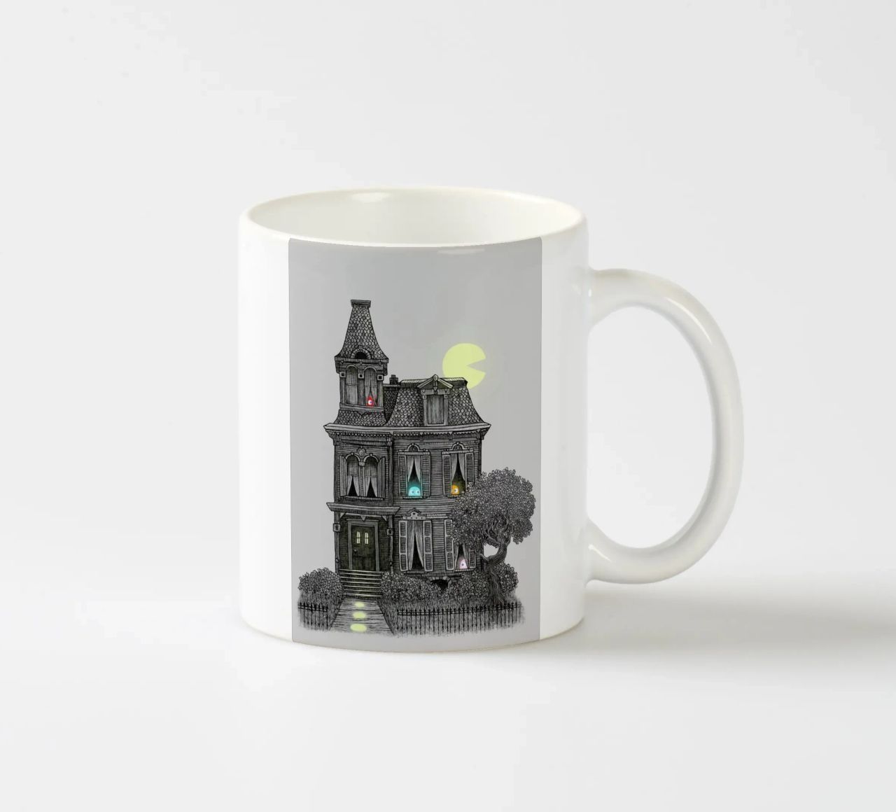 Haunted by the 80's tazza in ceramica da Terry Fan