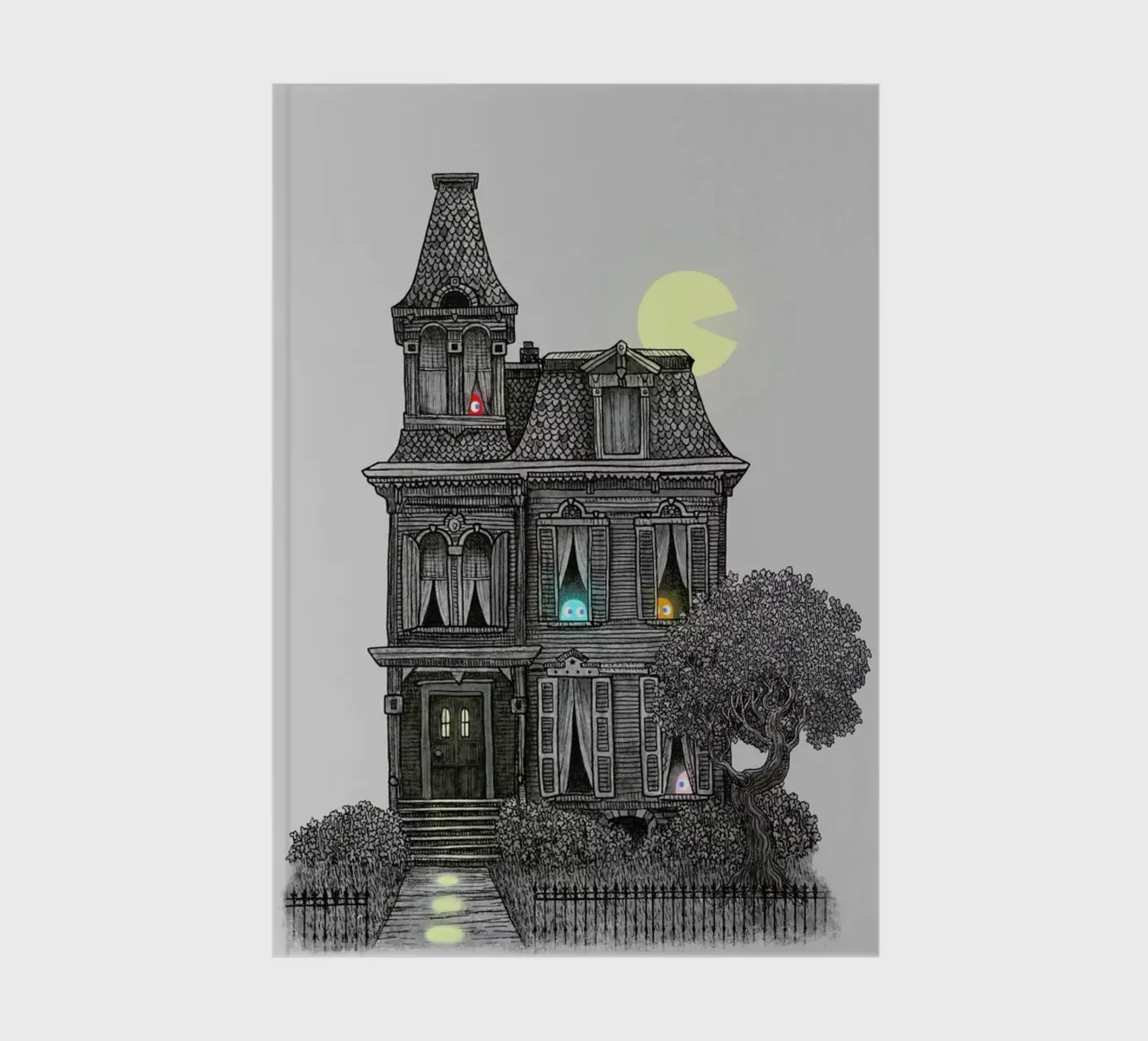 Haunted by the 80's notebook by Terry Fan