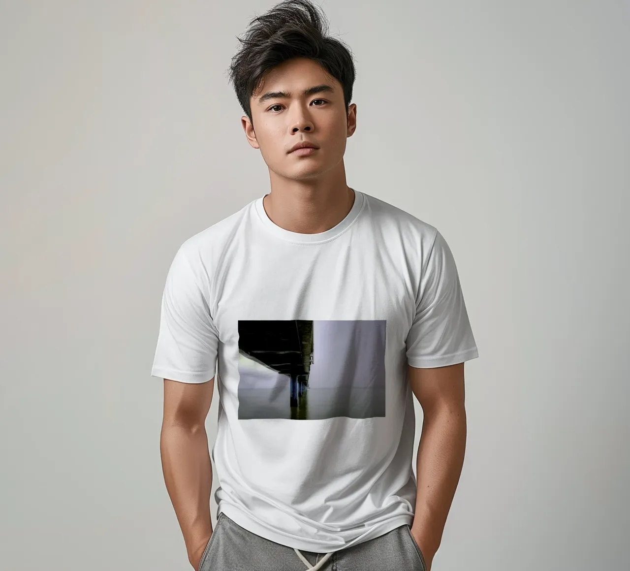 Seebrücke T-Shirt von Michael Belhadi