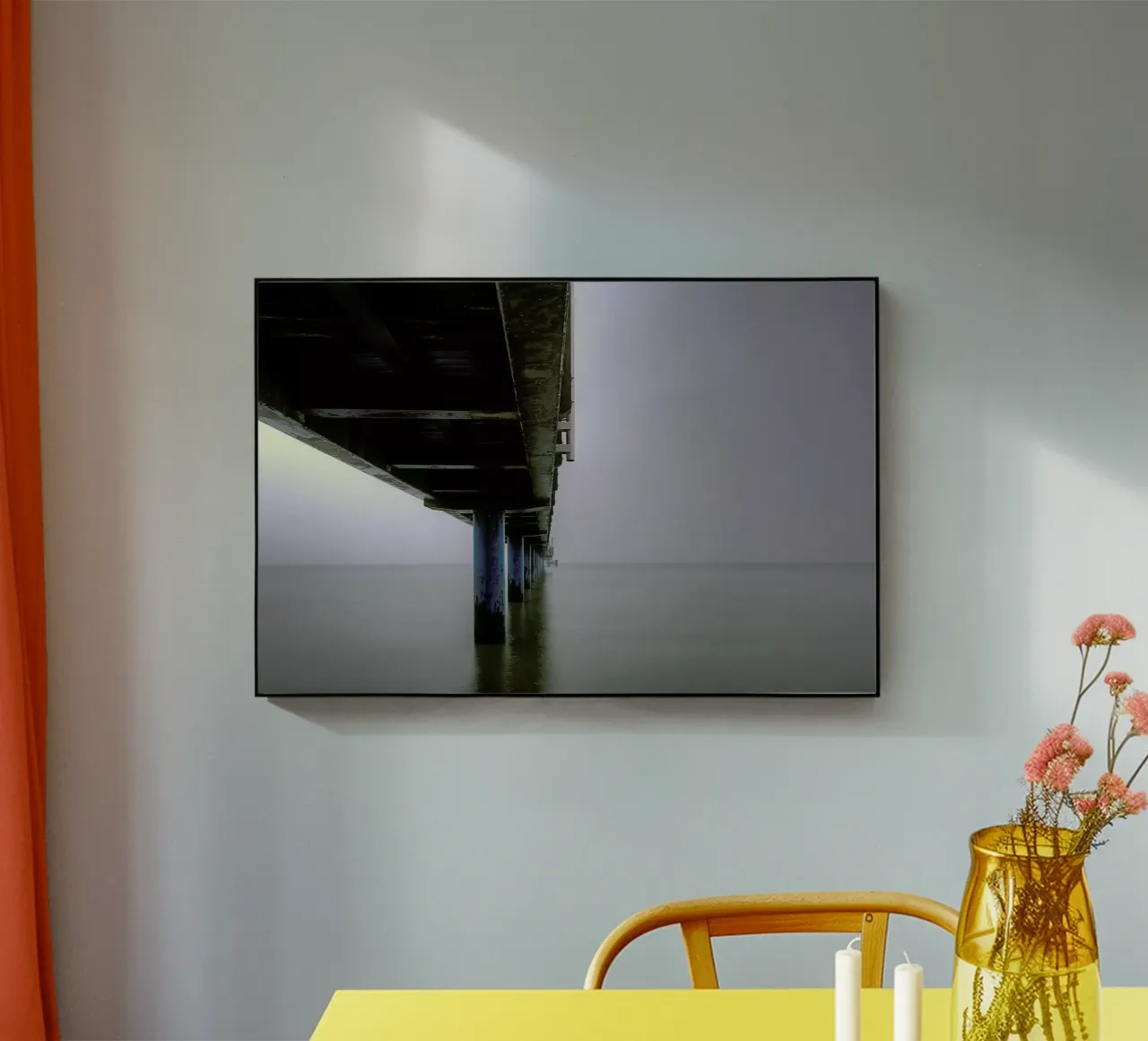 Seebrücke plexiglass da Michael Belhadi