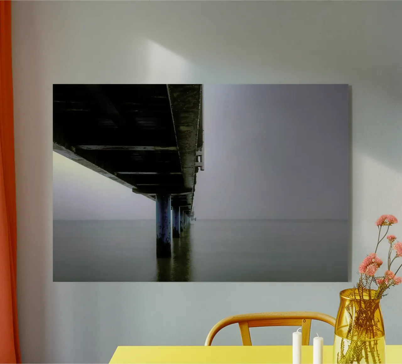 Seebrücke plexiglass da Michael Belhadi